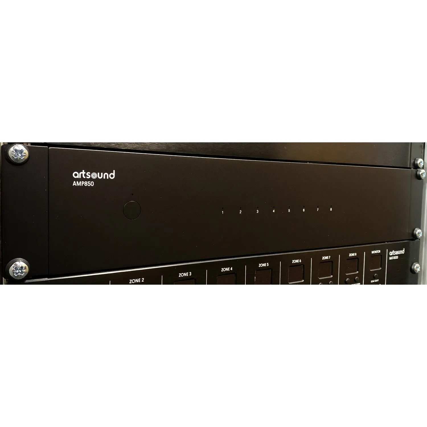 Amplificateur ArtSound AMP850 Multicanaux 8x50W en 4 ohm, 4 zones (5/6)