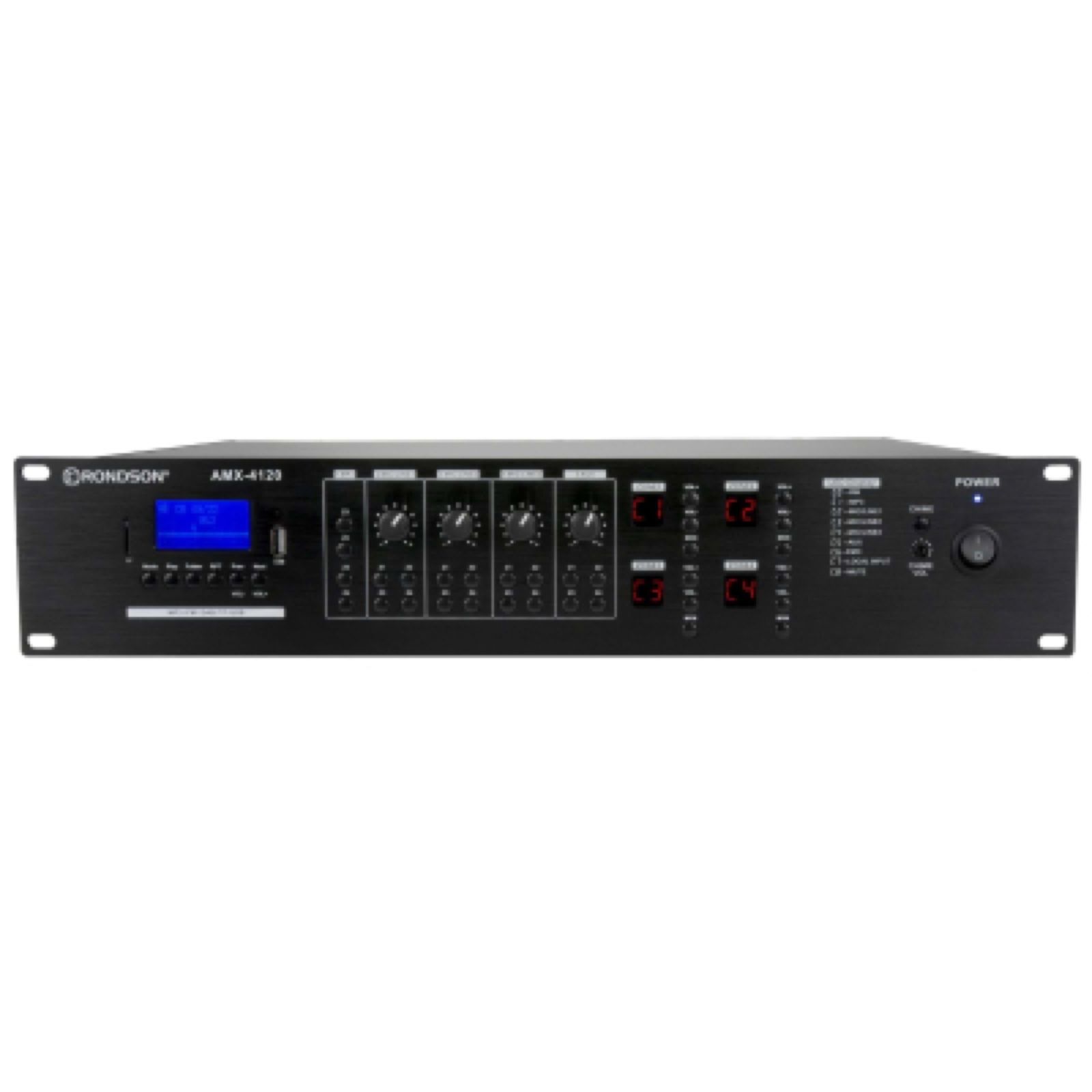 Rondson AMX-4500 amplificateur mélangeur 4 zones 4x500W