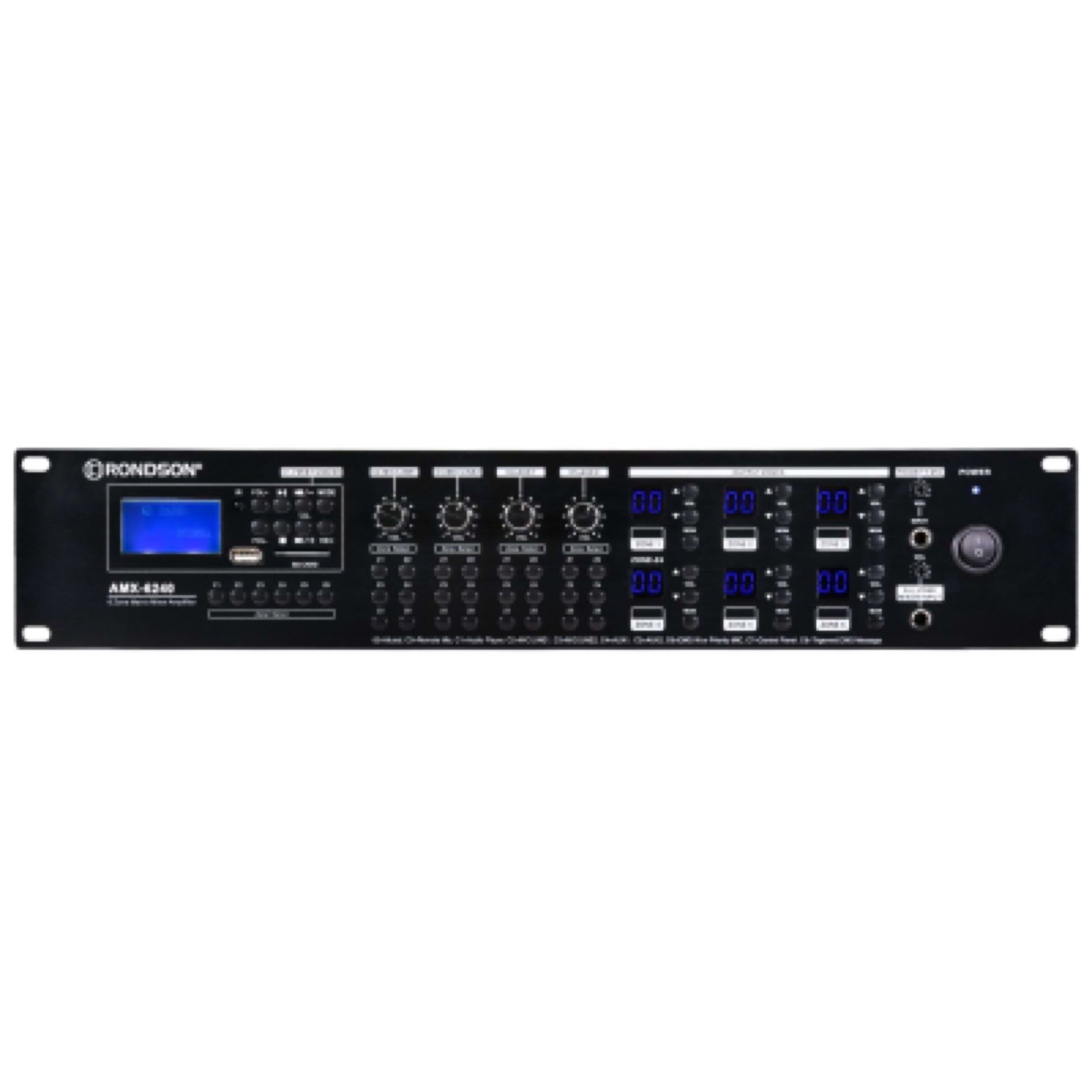 Rondson AMX-6120 amplificateur matriciel 6 zones 100 V