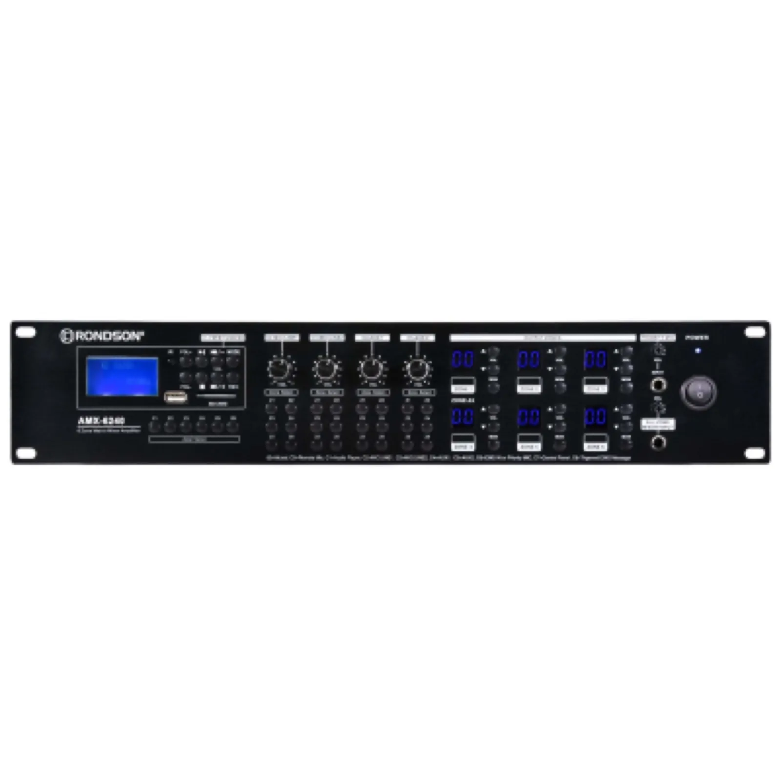 Rondson AMX-6120 amplificateur matriciel 6 zones 100 V