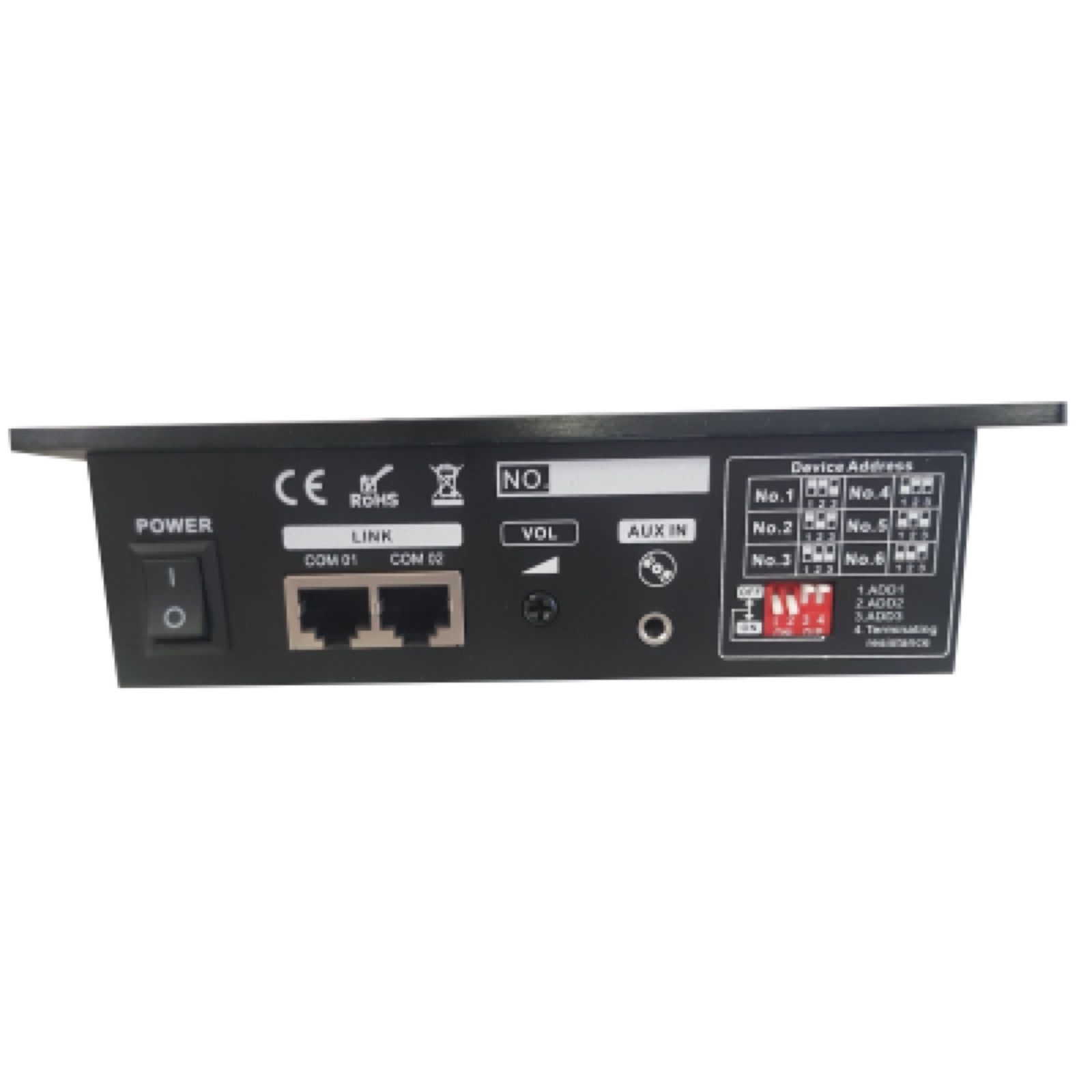 Pupitre Micro 6 zones pour AMX-6120/6240 AMX-6A RONDSON (3/3)