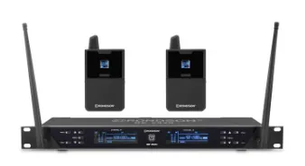 Rondson BE-2020/2BP kit micros sans fil UHF 2 canaux