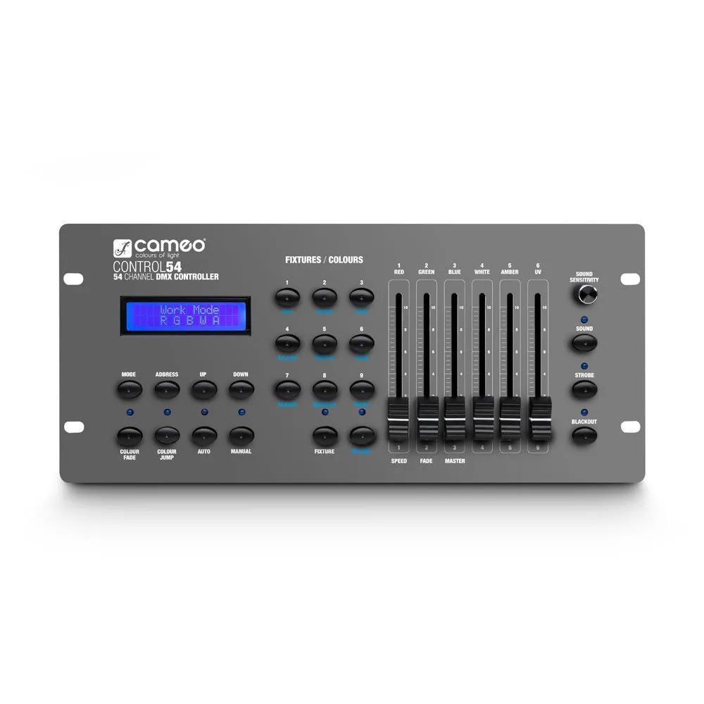 CAMEO CONTROL 54 Contrôleur DMX 54 canaux (3/6)