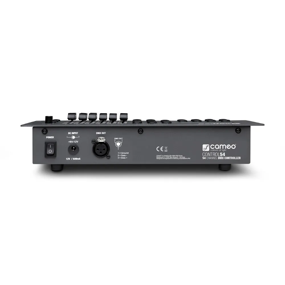 CAMEO CONTROL 54 Contrôleur DMX 54 canaux (5/6)