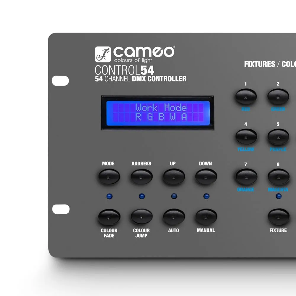 CAMEO CONTROL 54 Contrôleur DMX 54 canaux (6/6)