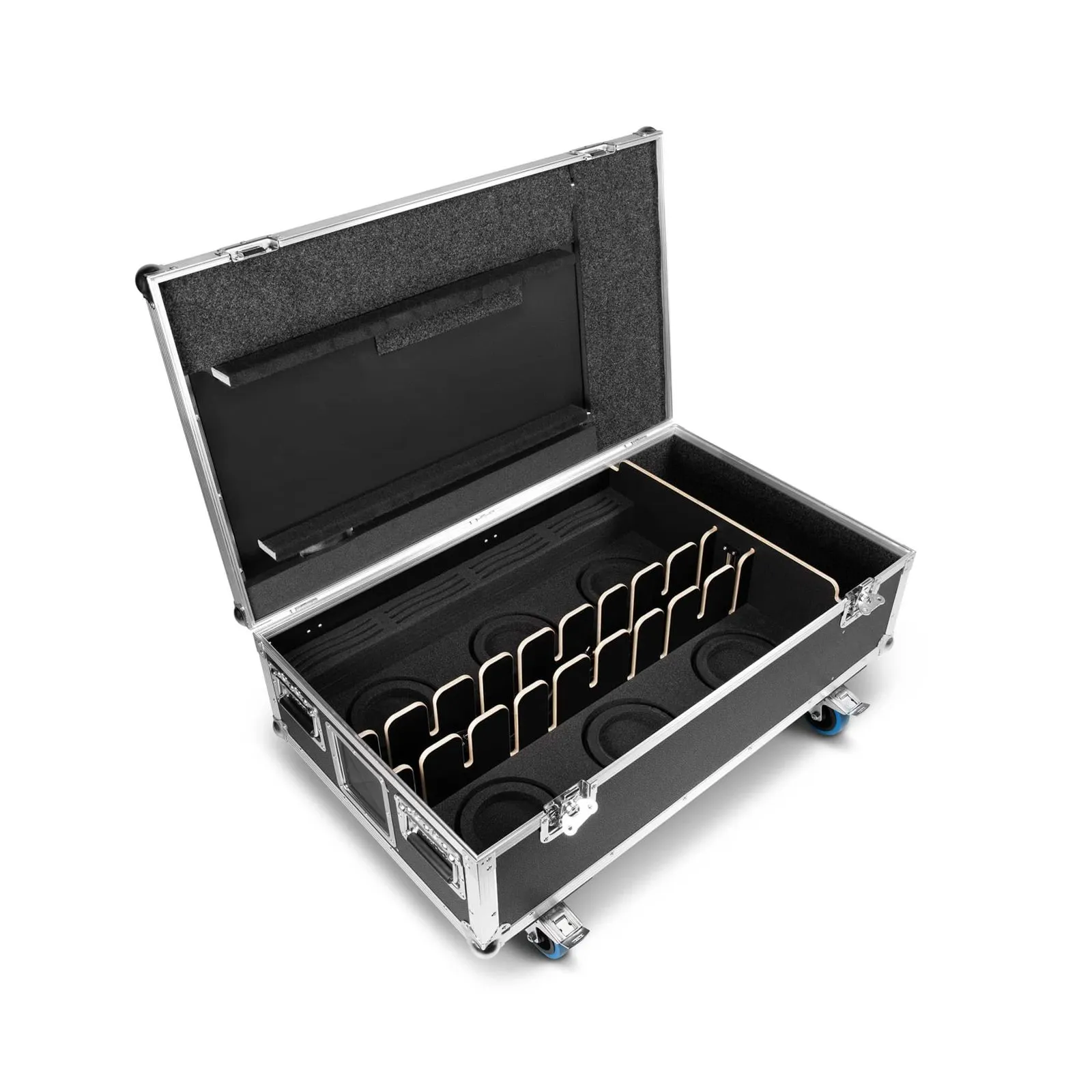 CAMEO DROP® B4 TOURING SET 2 6 x CLDROPB4 B4 dans le flightcase de chargement avec alimentation électrique (6/6)