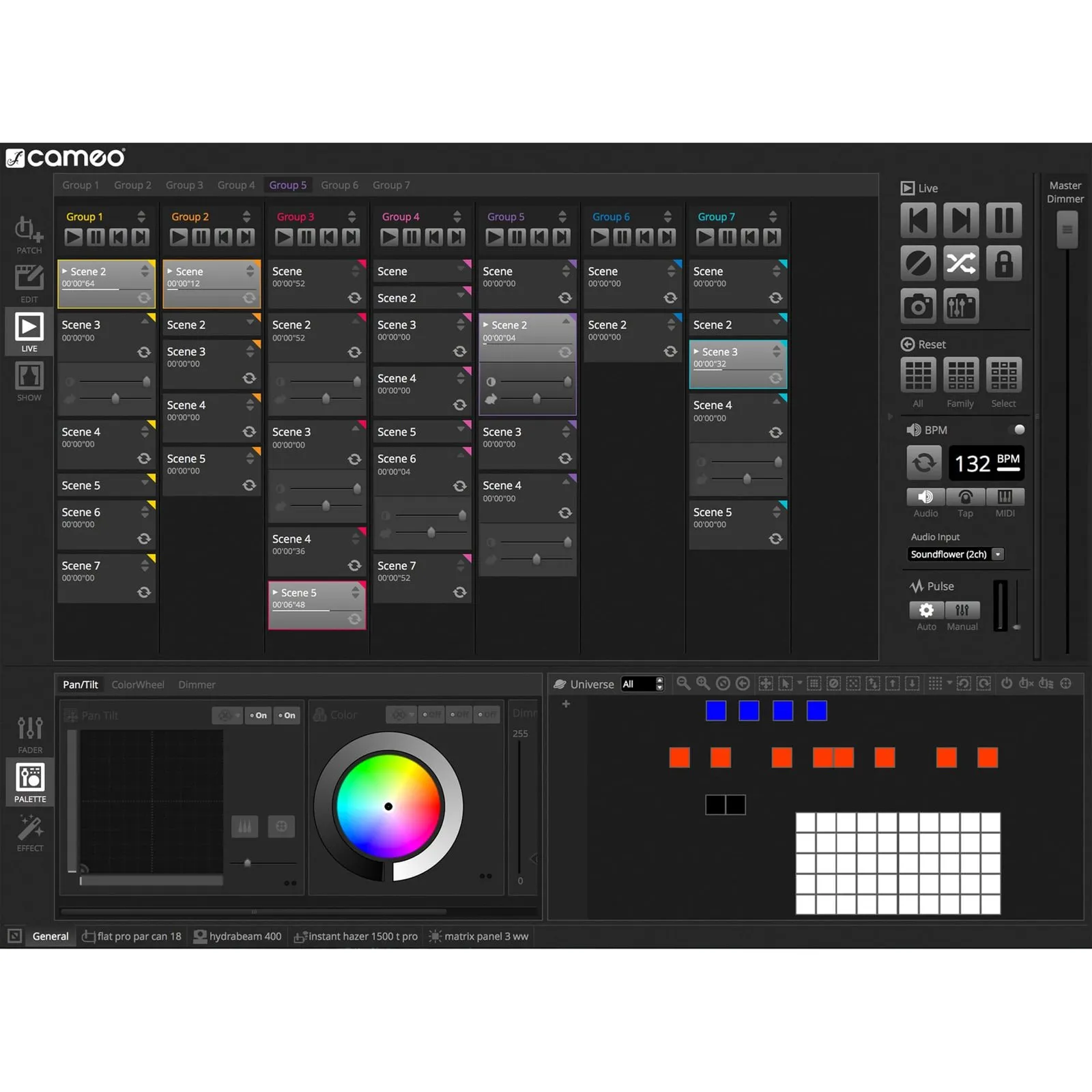 CAMEO DVC CUE Interface USB vers DMX avec jusqu'à 2048 canaux DMX et panneau de commande éclairé (3/5)