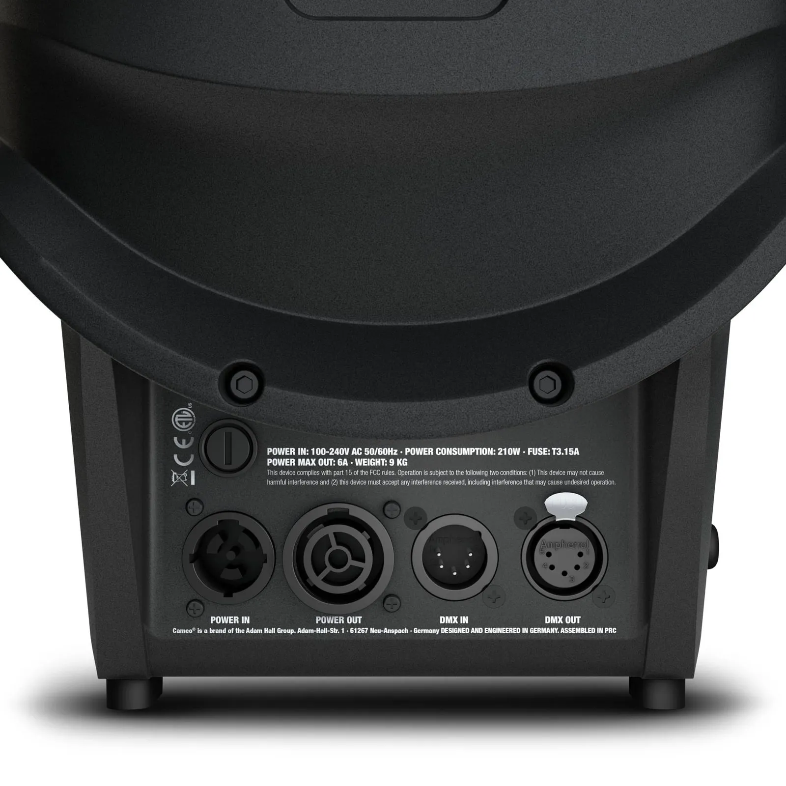 CAMEO F2 D Projecteur professionnel Fresnel avec LED blanche lumière du jour (5/6)