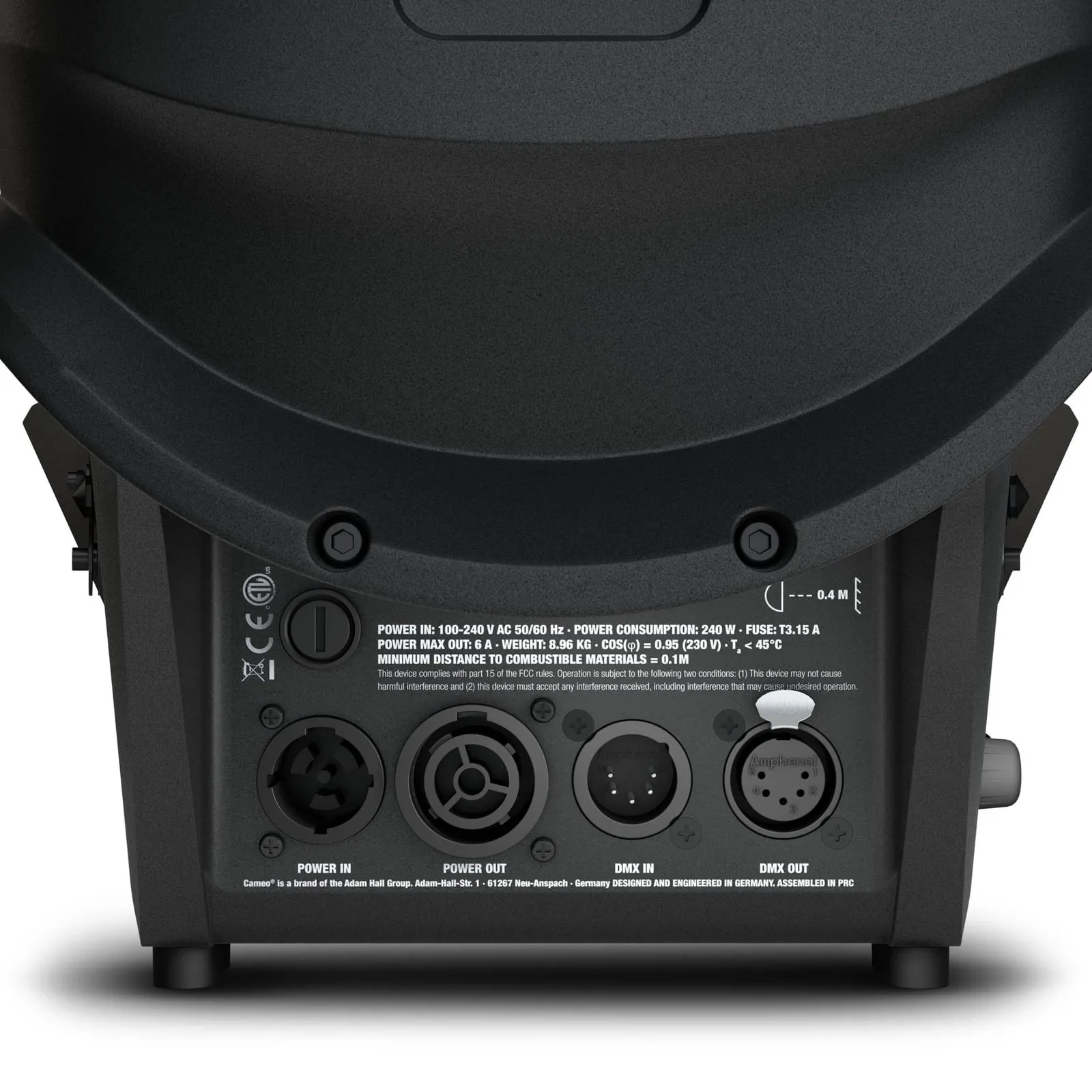 CAMEO F2 FC Projecteur professionnel Fresnel avec LED RGBW (5/6)