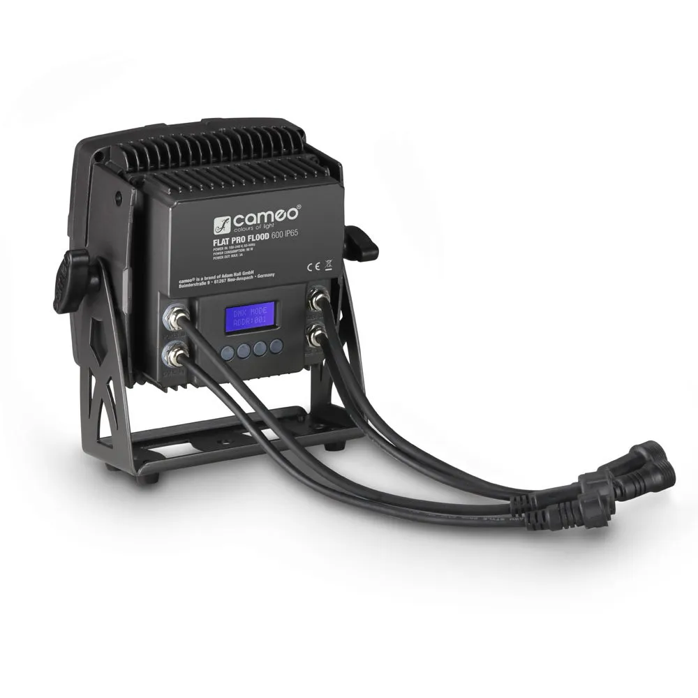 CAMEO FLOOD 600 IP65 Projecteur extérieur avec 9 LEDs « 6 en 1 » RGBWA+UV 12 W (2/6)