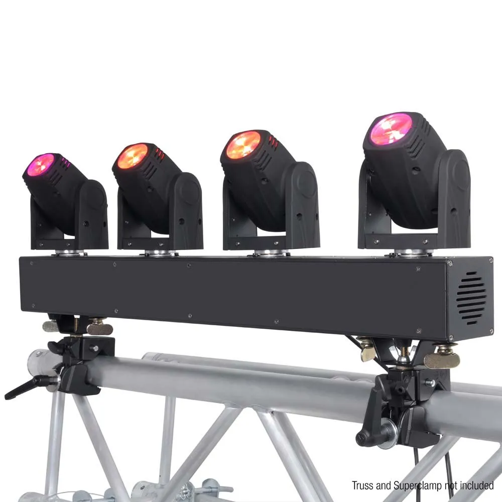 CAMEO HYDRABEAM 400 RGBW Set de 4 projecteurs asservis ultra-rapides LED 10 W CREE RGBW (6/6)