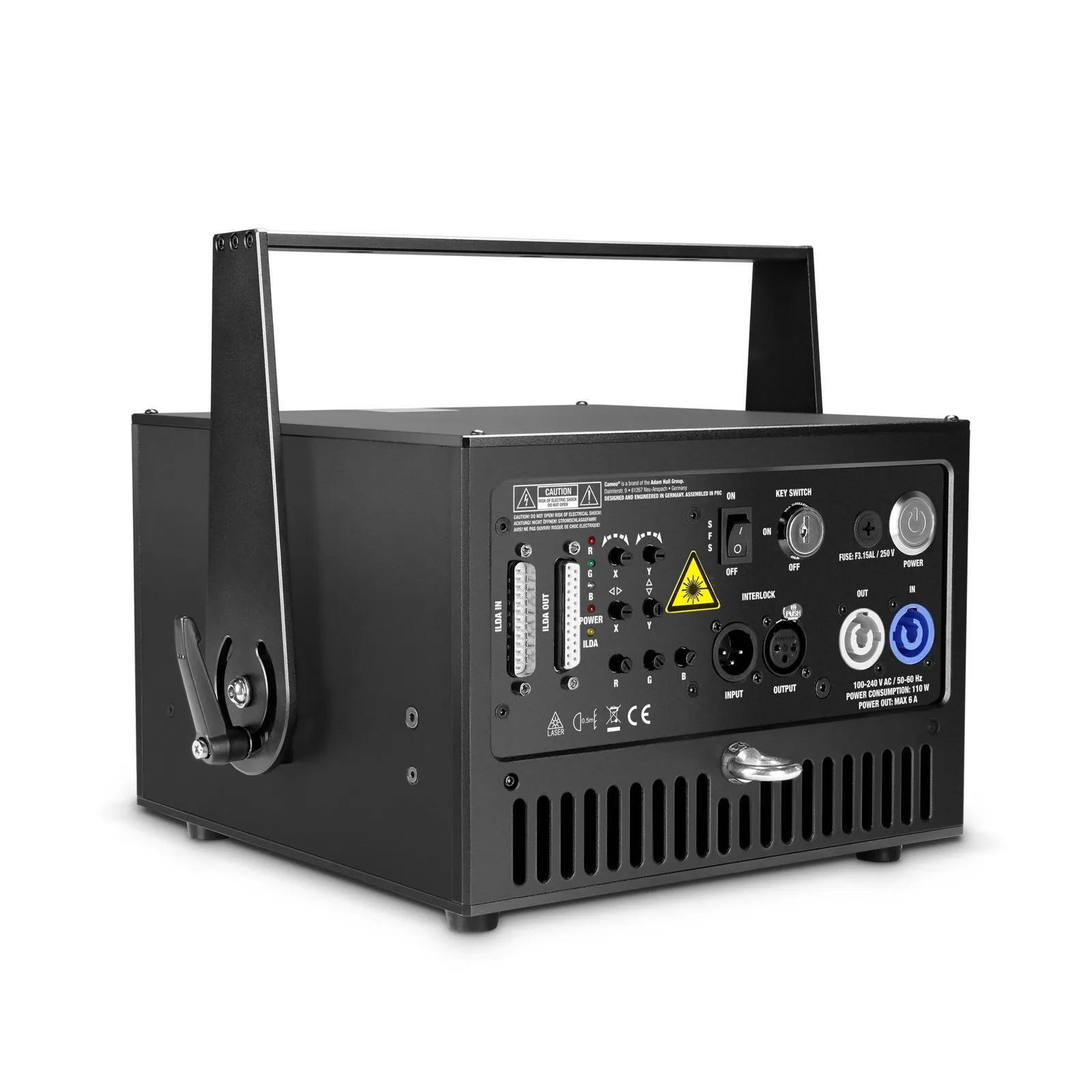 CAMEO D FORCE 3000 RGB Laser show professionnel pures diodes (4/6)
