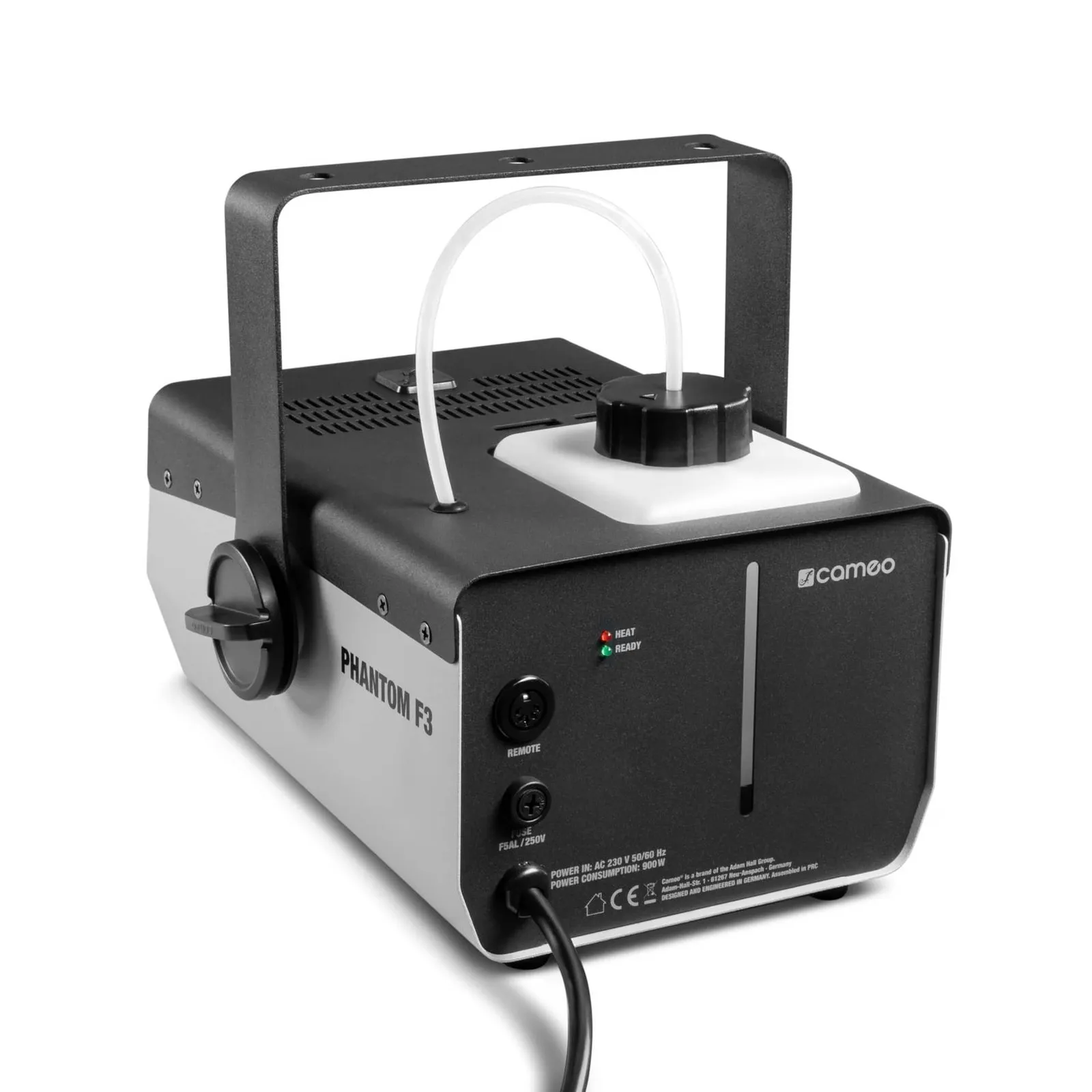 CAMEO PHANTOM F3 Machine à fumée compacte, d'une puissance de 950W avec éclairage bicolore du réservoir (2/6)