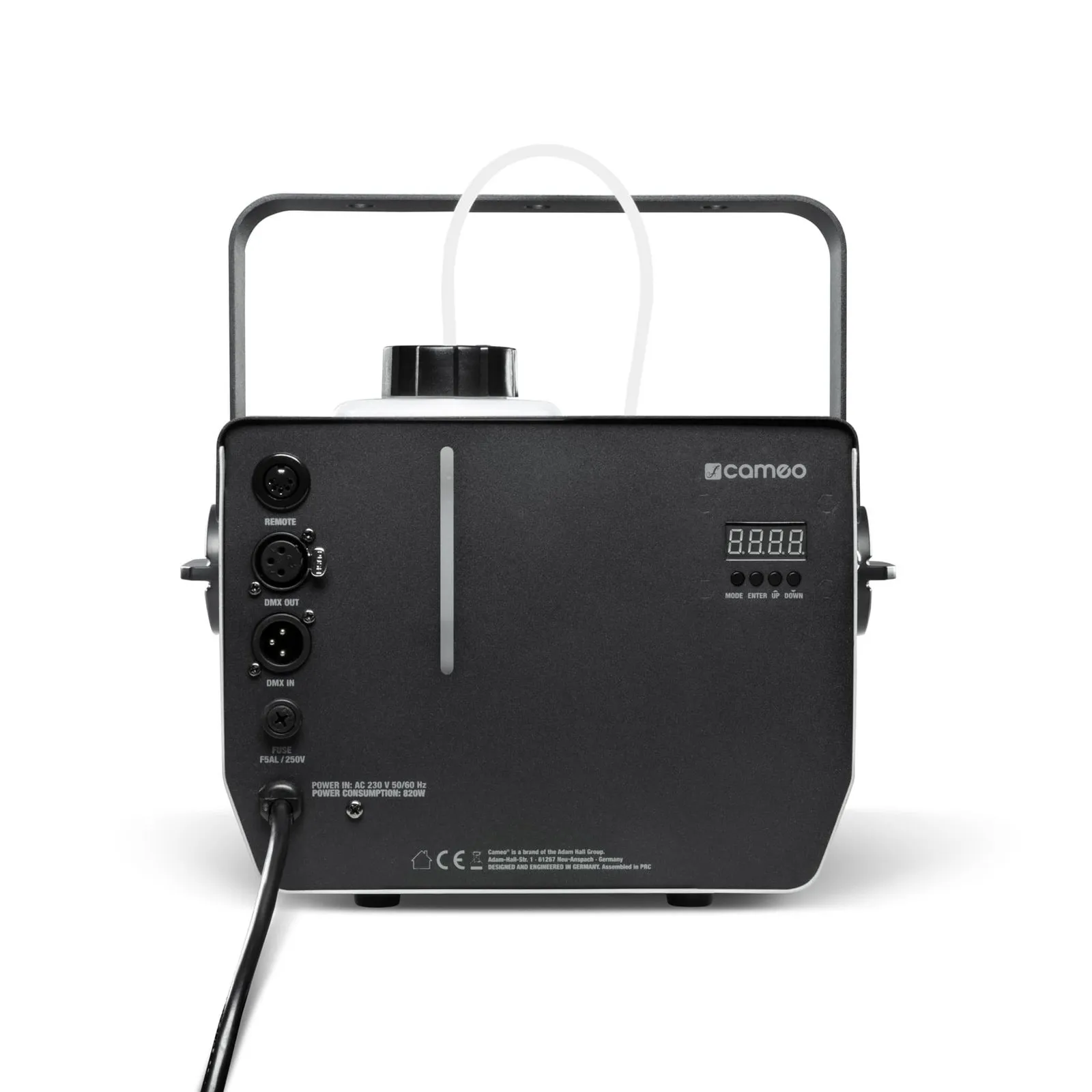 CAMEO PHANTOM H2 Machine à brouillard compacte avec éclairage bicolore du réservoir et indicateur du niveau de remplissage (4/6)