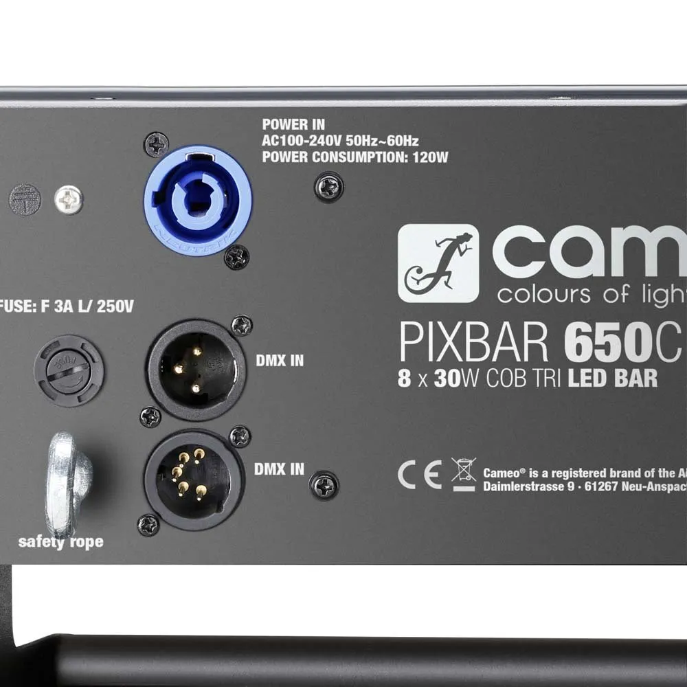 CAMEO PIXBAR® 650 C PRO Barre LED professionnelle 8 LEDs COB 30 W (4/6)