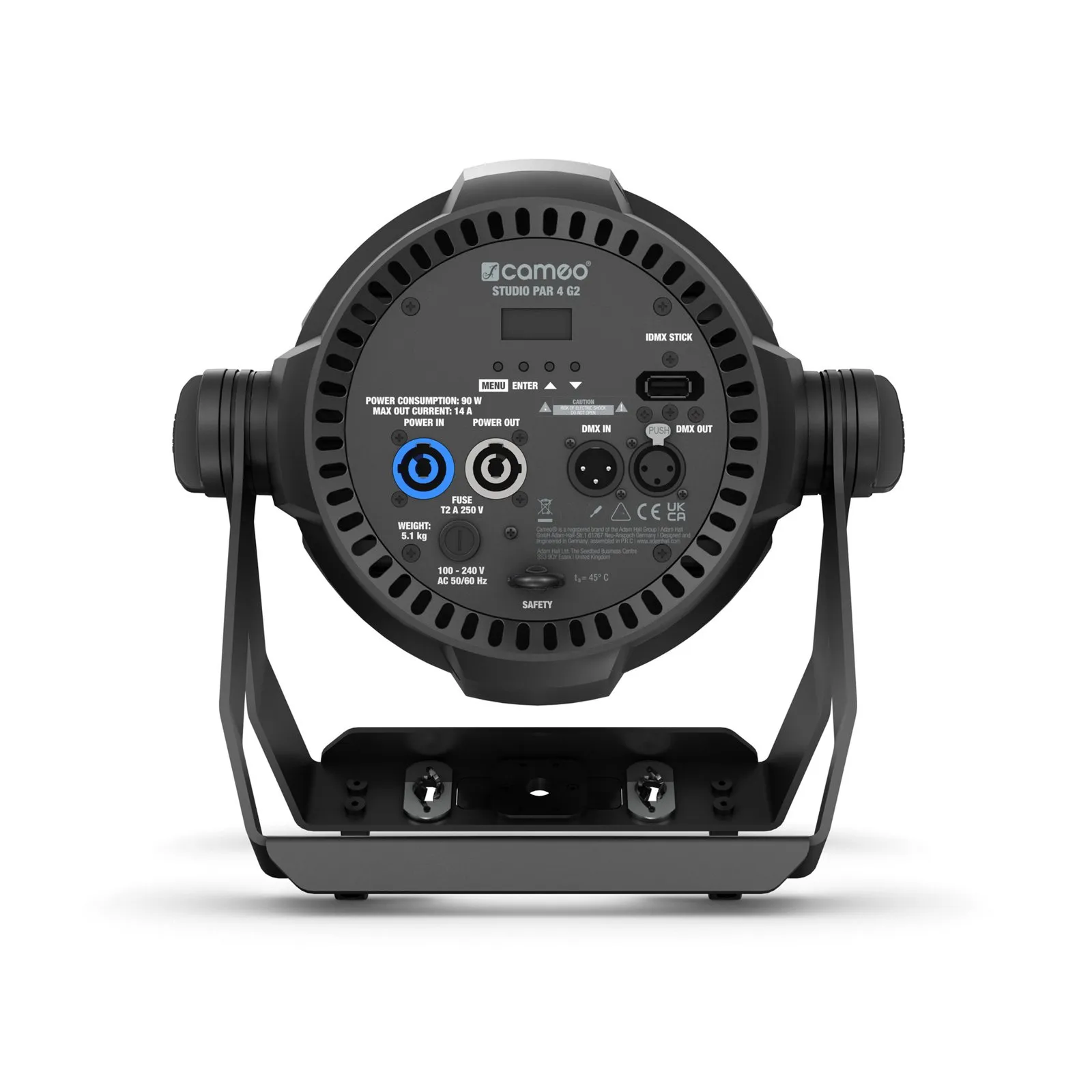 CAMEO STUDIO PAR 4 G2 Projecteur PAR à LED avec 12 LED RGBW 4 en 1 (2/6)