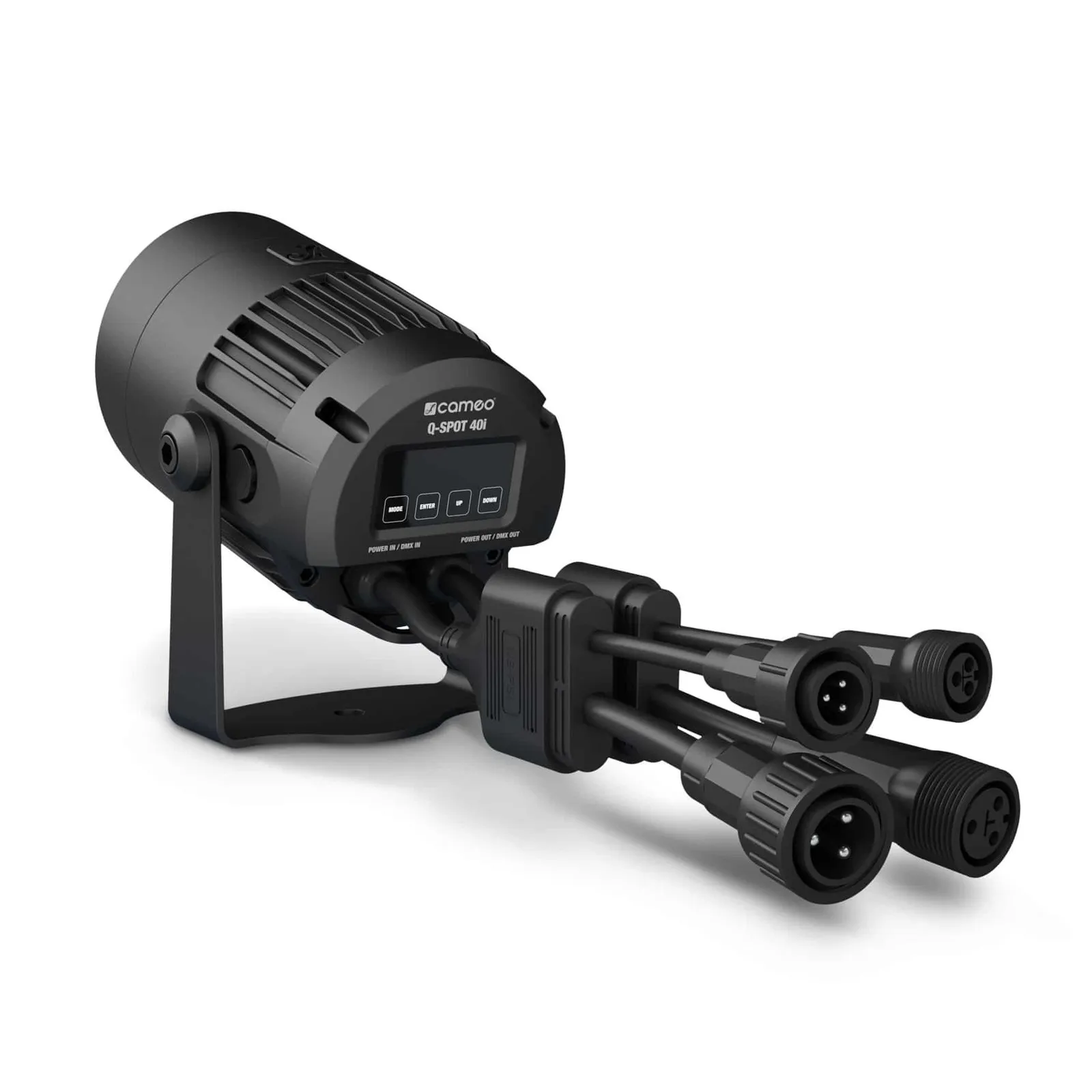 CAMEO Q-SPOT 40I Spot compact d’extérieur à LED RGBA de 40 W, modèle noir (2/6)
