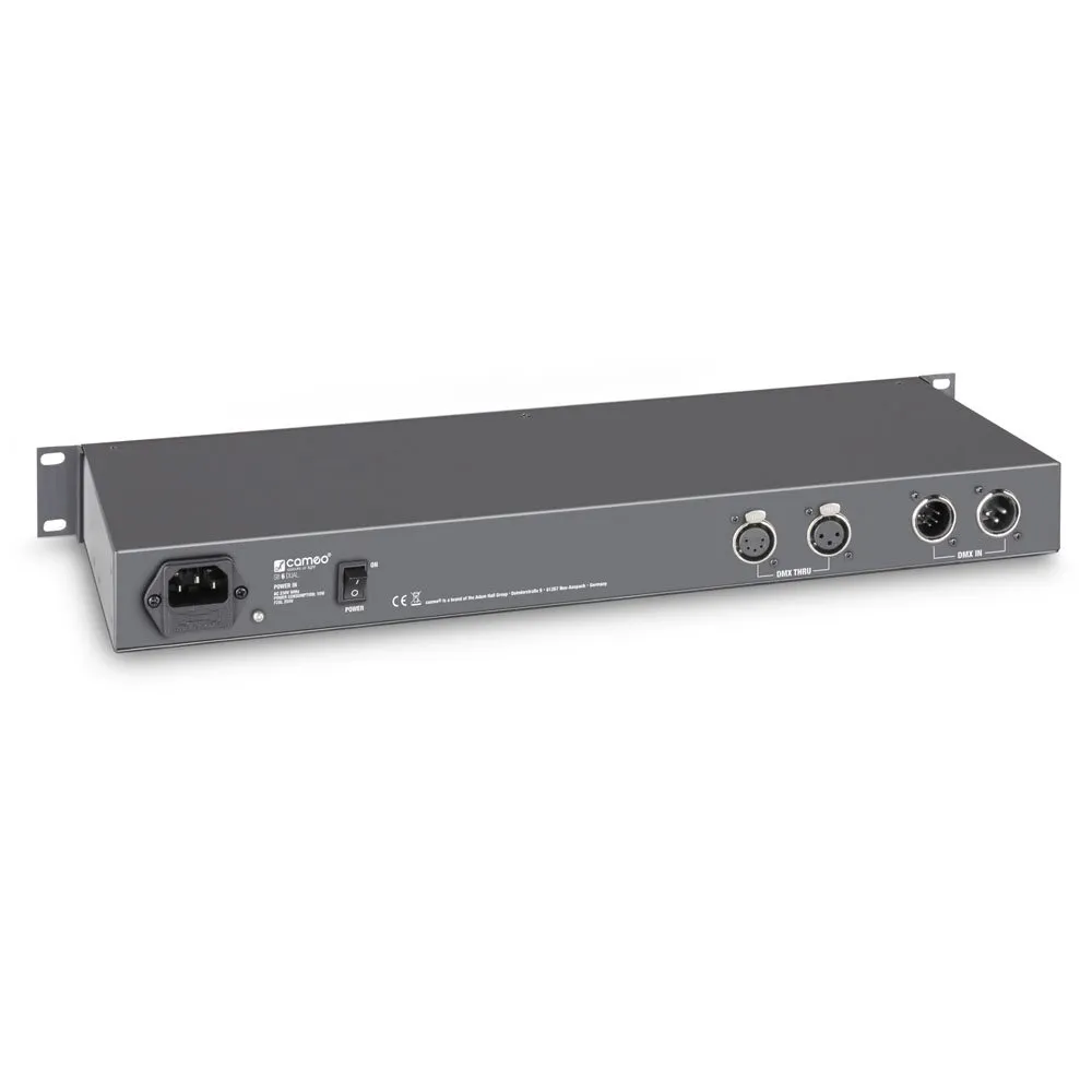 CAMEO SB 6 DUAL Splitter/Booster DMX 6 canaux (XLR 3 points et XLR 5 points) (2/5)