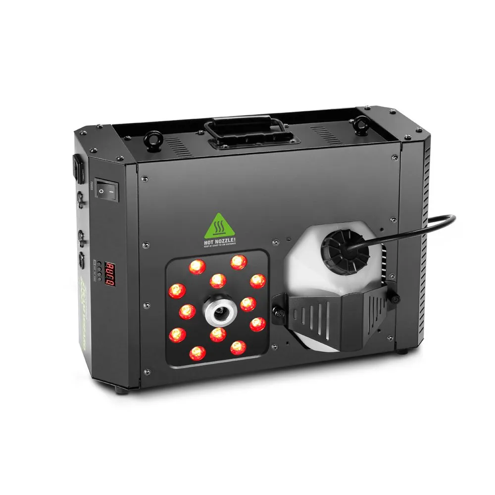 CAMEO STEAM WIZARD 2000 Fog Machine with RGBA LEDs for Coloured Fog Effects (2/6)