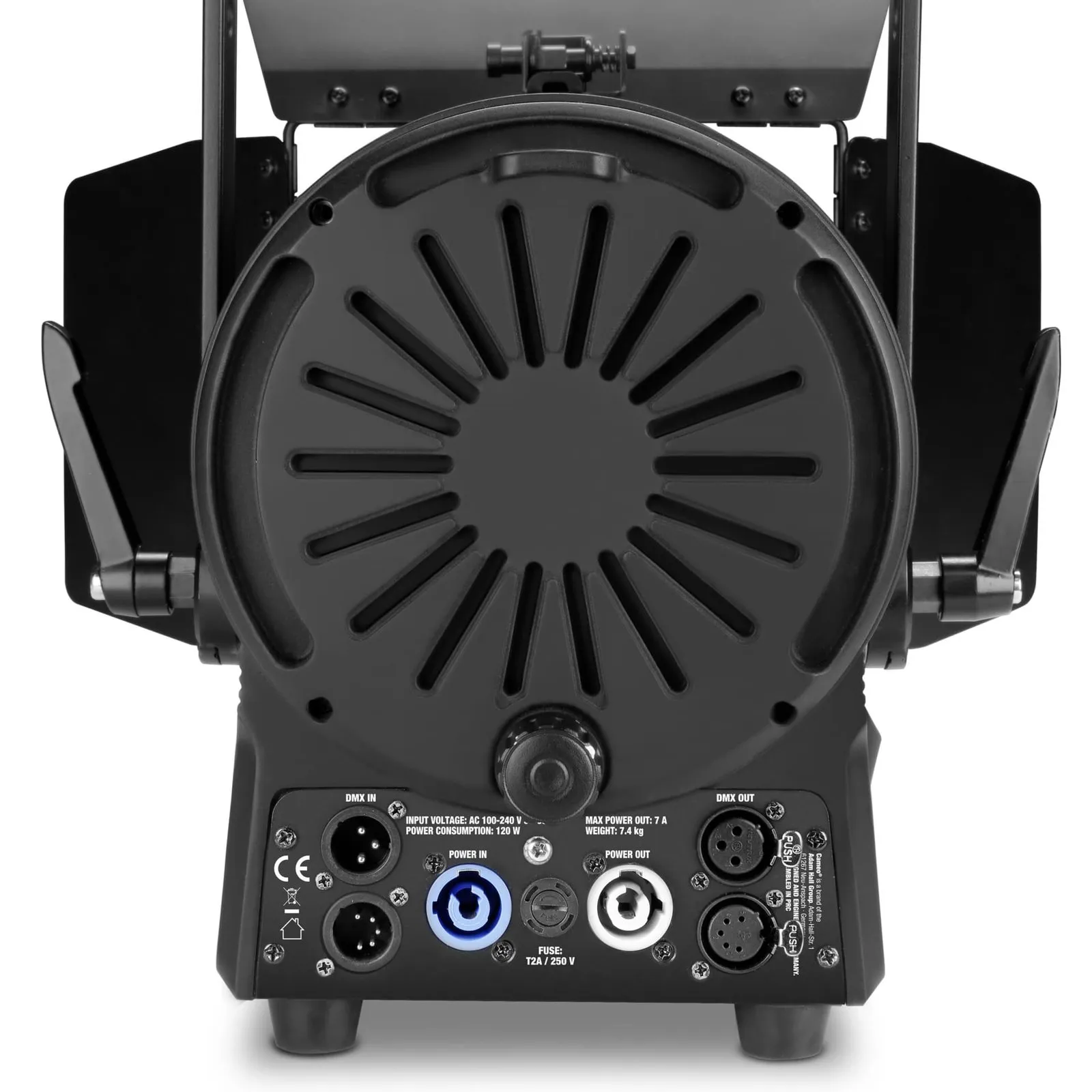 CAMEO TS 100 WW Spot pour Théâtre avec lentille de Fresnel et LED blanc chaud 100 W, boîtier noir (4/6)