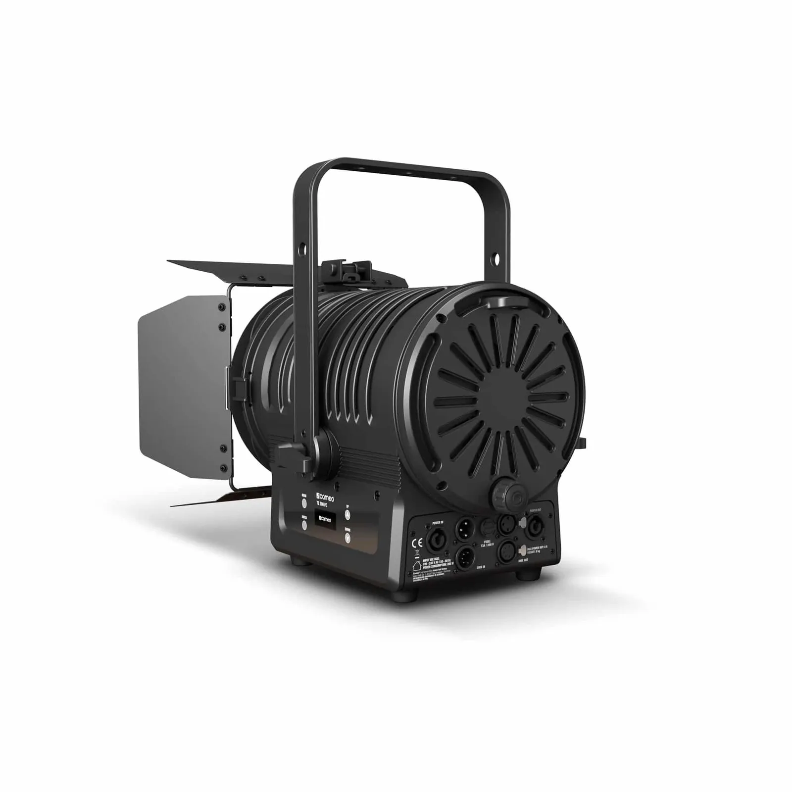 CAMEO TS 200 FC Projecteur de Théâtre avec lentille Fresnel équipé et LED 6-en-1 en boitier noir (2/6)
