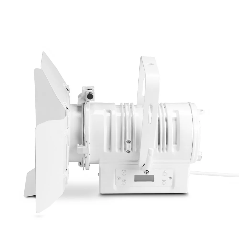 CAMEO TS 40 WW WH Spot pour théâtre avec lentille plan convexe et LED blanc chaud 40 W, boîtier blanc (4/6)