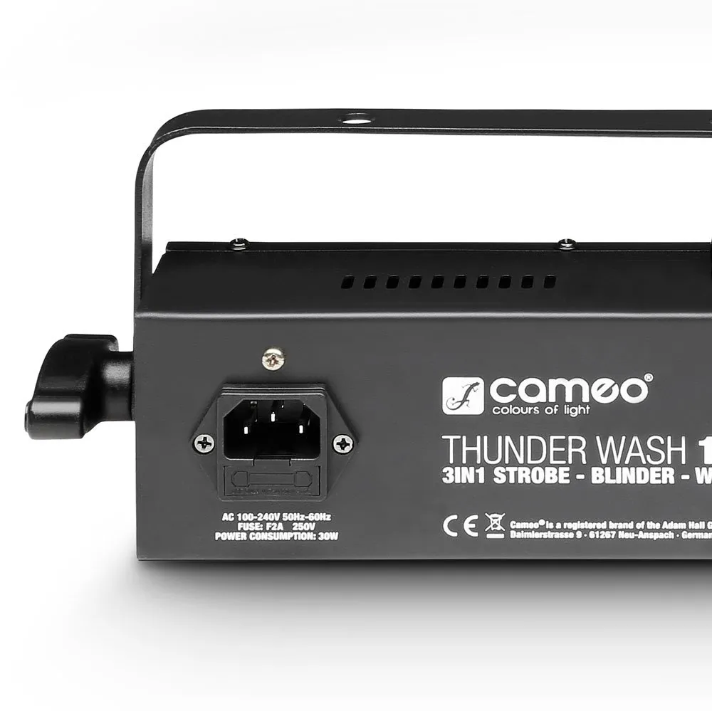 CAMEO THUNDER® WASH 100 W Projecteur 3 en 1 (Strobe, Blinder, Wash) 132 LEDs 0,2 W blanches (5/6)