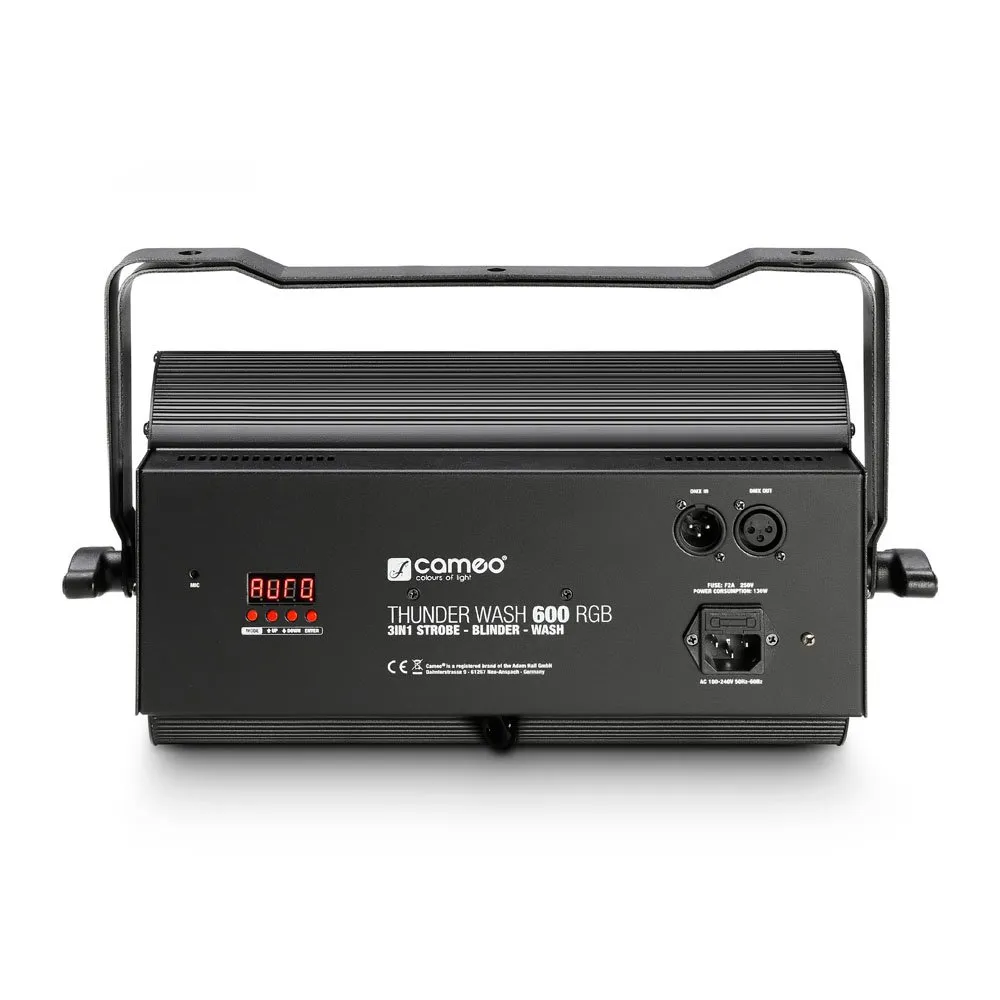 CAMEO THUNDER® WASH 600 RGB Projecteur 3 en 1 (Strobe, Blinder, Wash) 648 LEDs 0,2 W RGB (4/6)