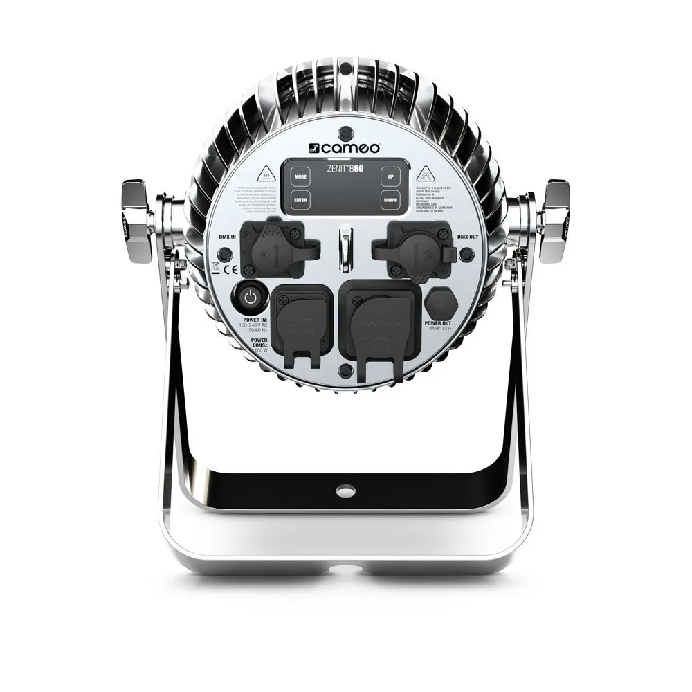 CAMEO ZENIT® B60 C LSD Projecteur W-DMX™ IP65 PAR chromé, fonctionnant sur batterie (4/6)