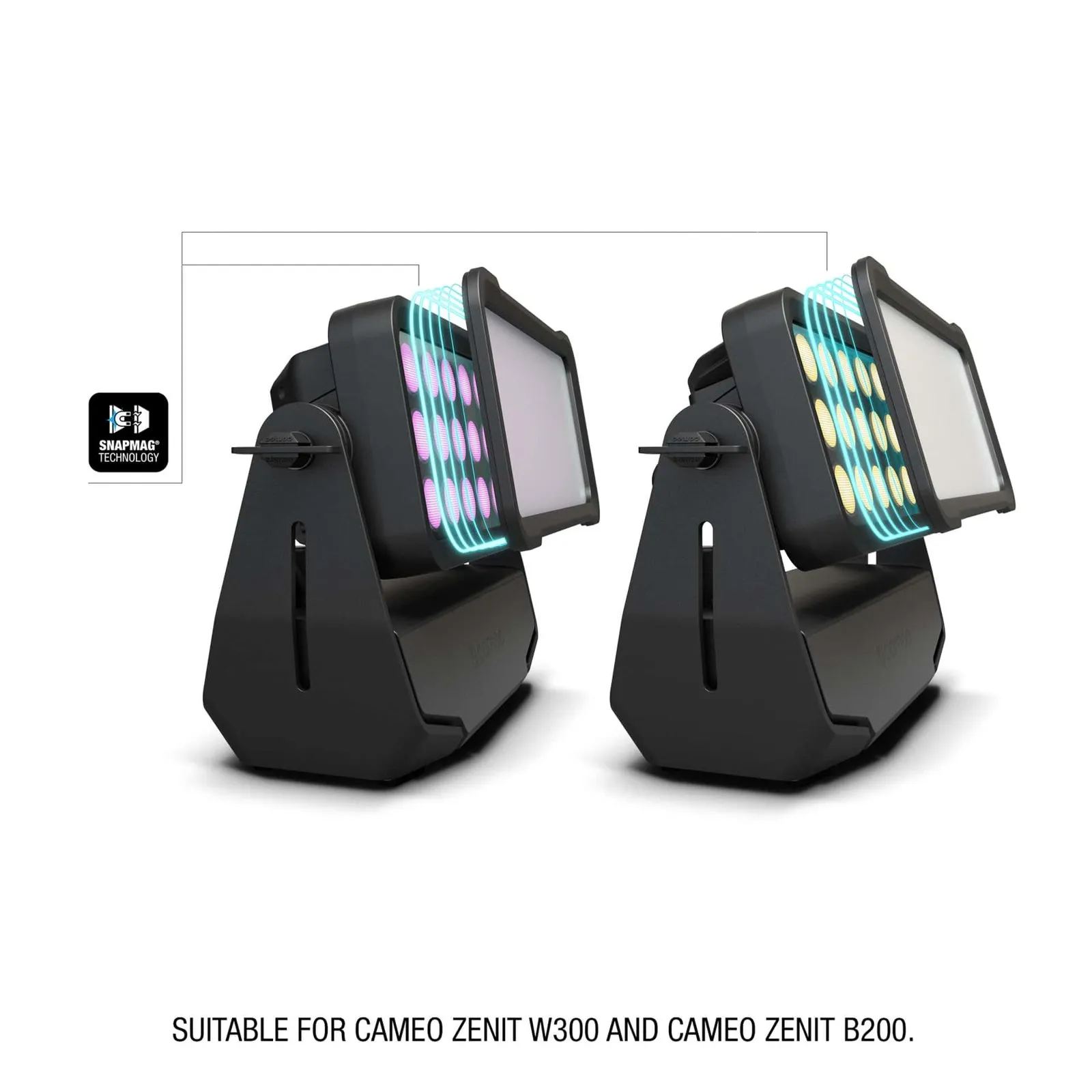 CAMEO SNAPMAG® DIFFUSOR W300 B200 - 1090 Diffuseur de forme de lumière 10° x 90° pour ZENIT® W300 et B200 (6/6)