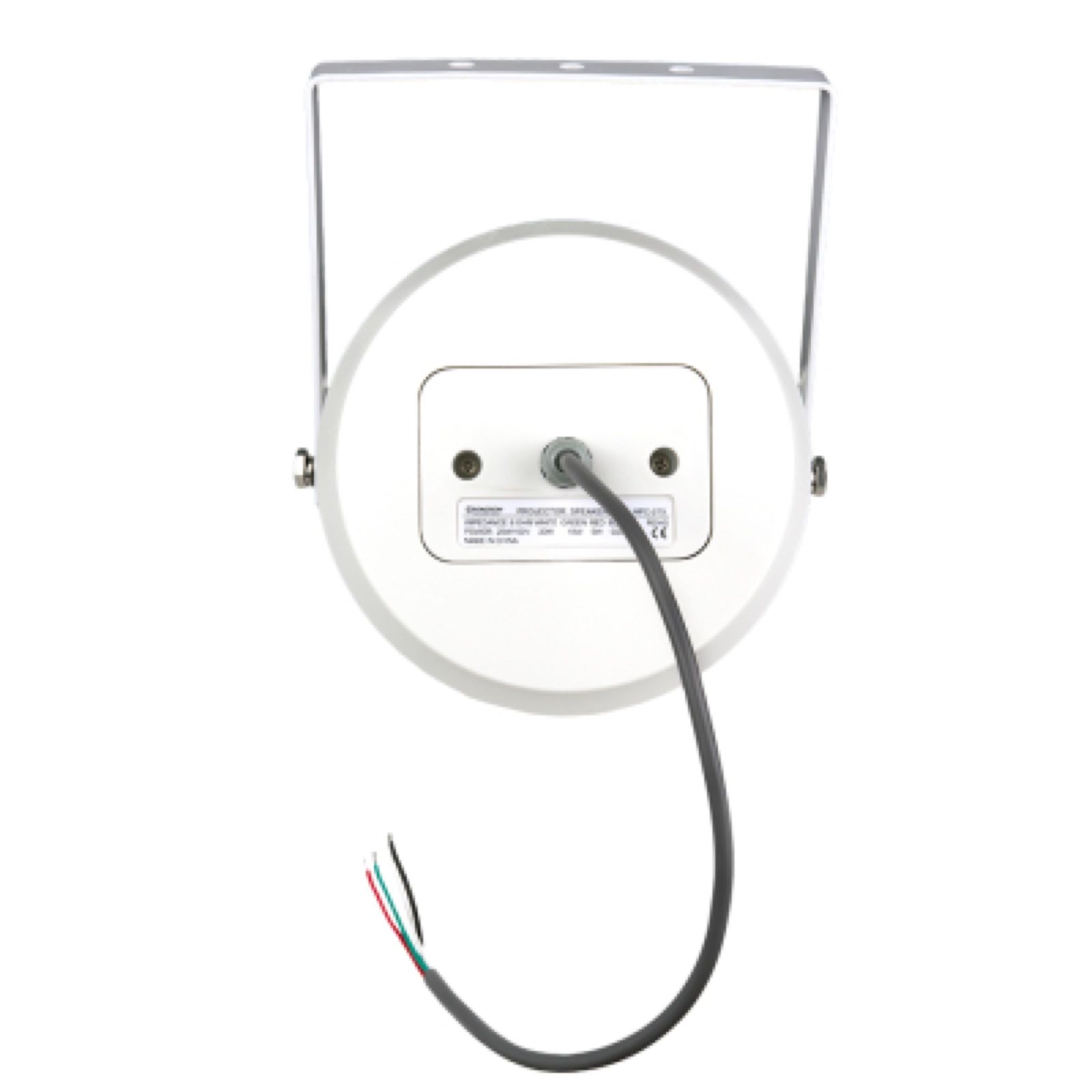 Projecteur de son blanc, 20/10/5W en 100V et 20W en 8 Ohms HPC-215 RONDSON (6/6)