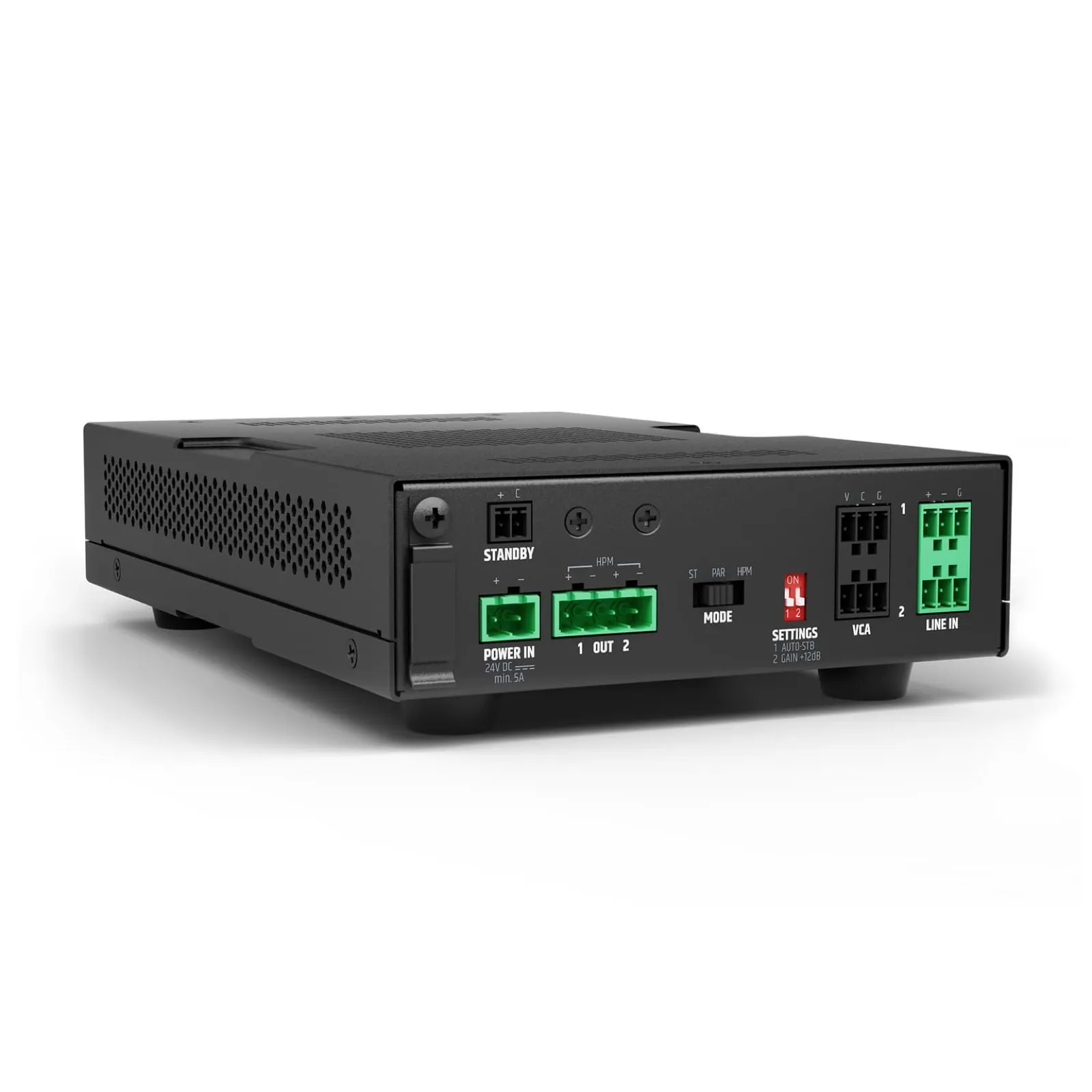LDSYSTEMS AMP205 2-Channel Mini Installation Power Amplifier 2x50 W @ 4 Ohm (2/5)