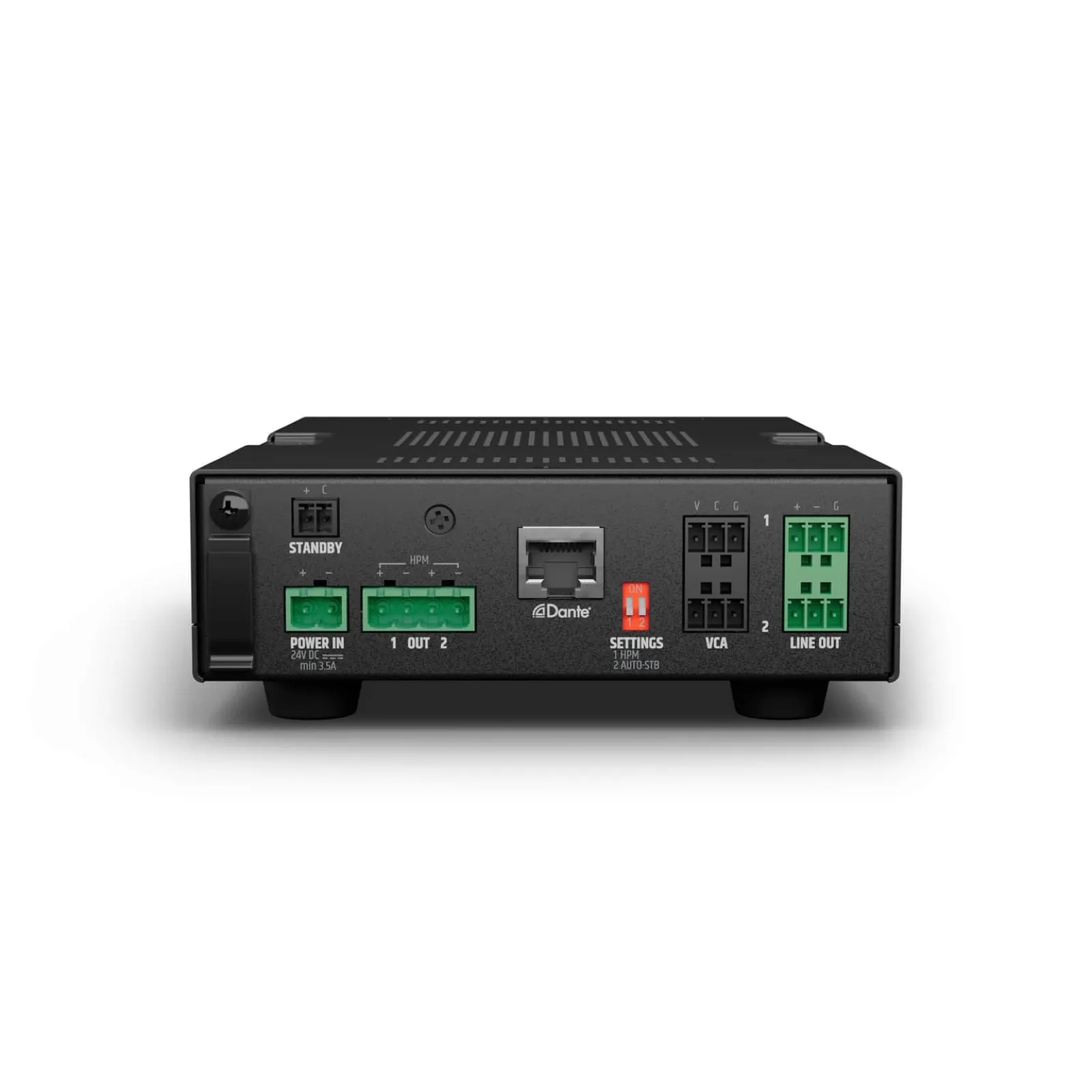 LDSYSTEMS AMP205D Dante- Enabled Amplifier 2× 50 W @ 4 Ohm (4/4)
