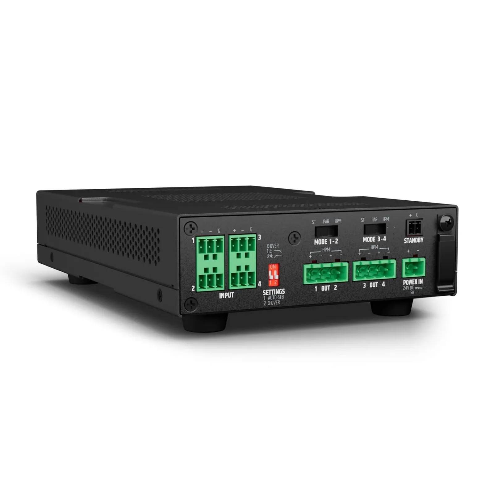 LDSYSTEMS AMP405 4-Channel Mini Installation Power Amplifier 4 × 50 W @ 4 Ohm (2/4)
