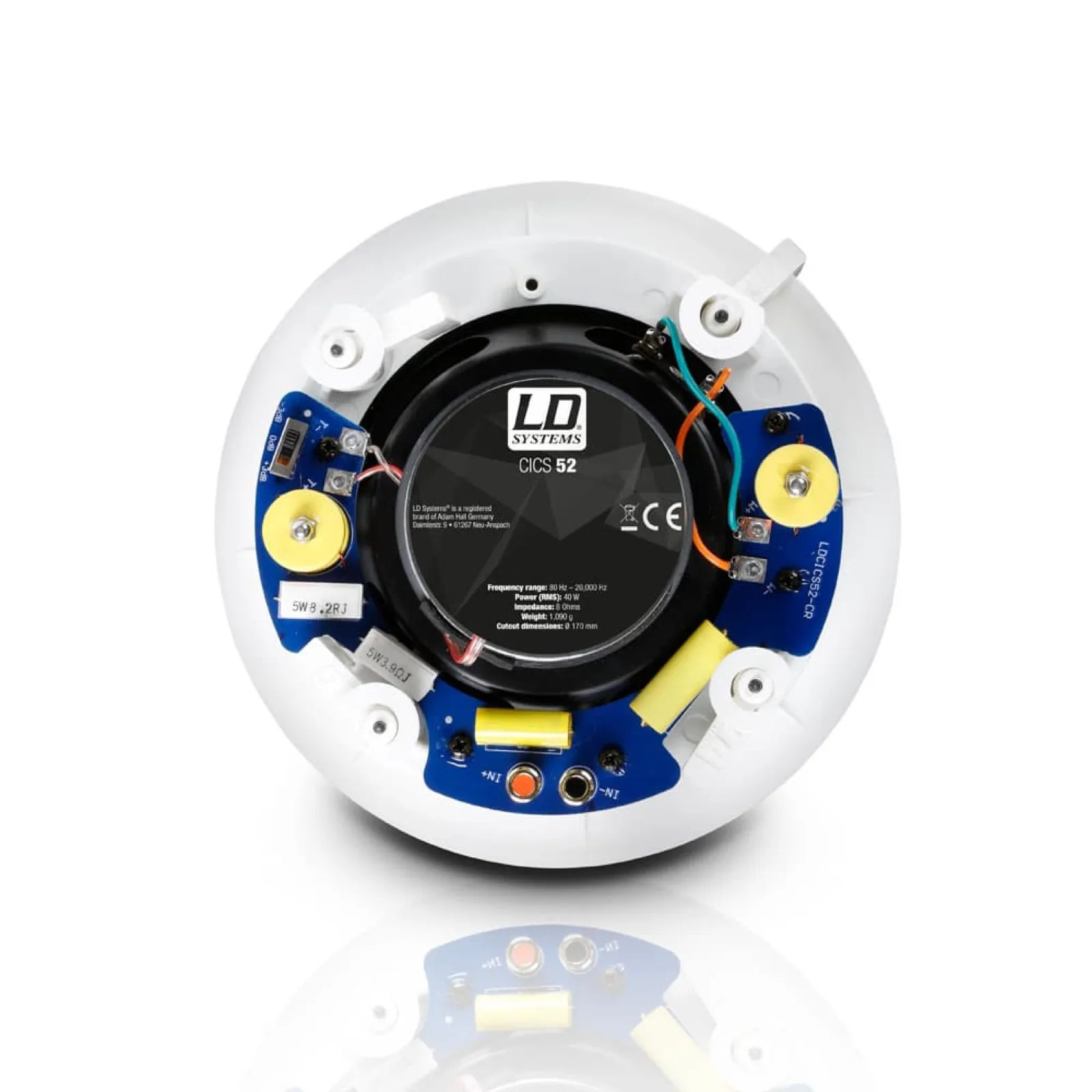LDSYSTEMS CICS52 5.25" 2-Way In-Ceiling Speaker (3/4)