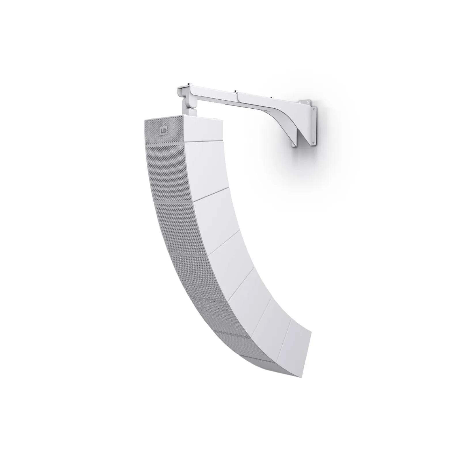 LDSYSTEMS CURV500WMBLW CURV 500 Tilt & Swivel Wall Mount Bracket for Up to 6 Satellites, White (4/5)
