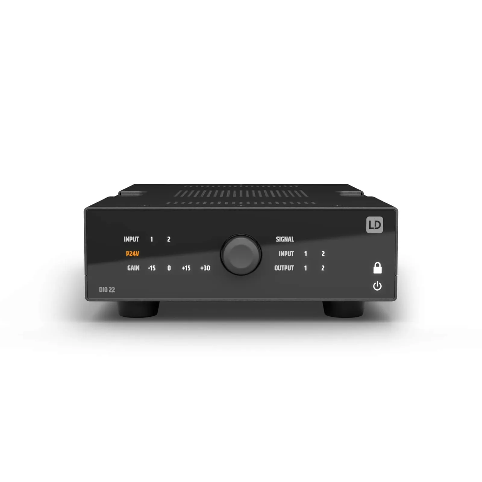 LDSYSTEMS DIO22 2x2 input/output Dante interface (3/4)
