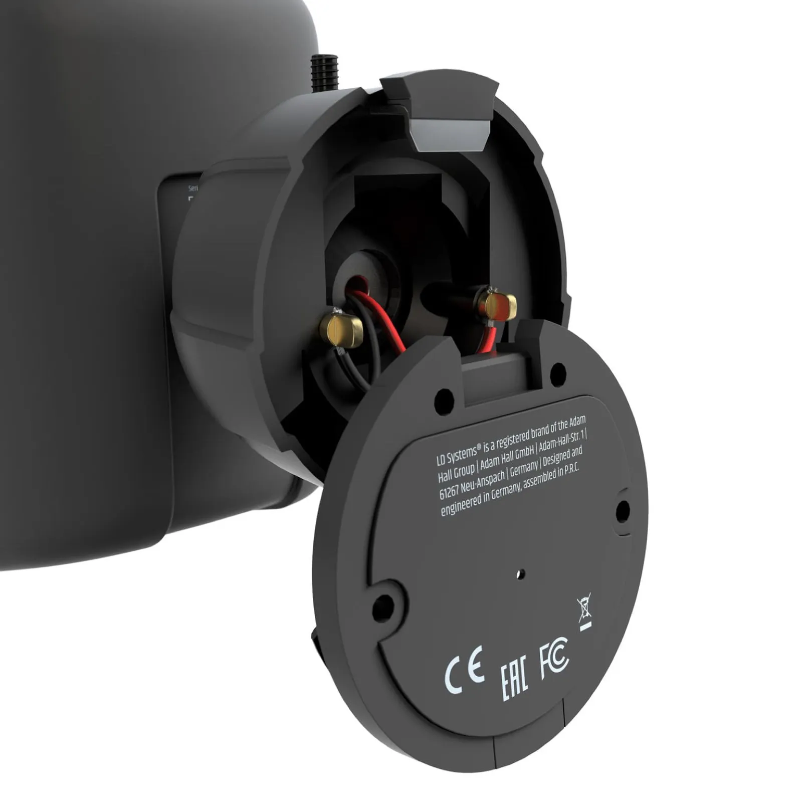 LDSYSTEMS DQOR3B 3" Two-way Passive Indoor/Outdoor Installation Loudspeaker 8 Ohm, Black (Pair) (6/6)