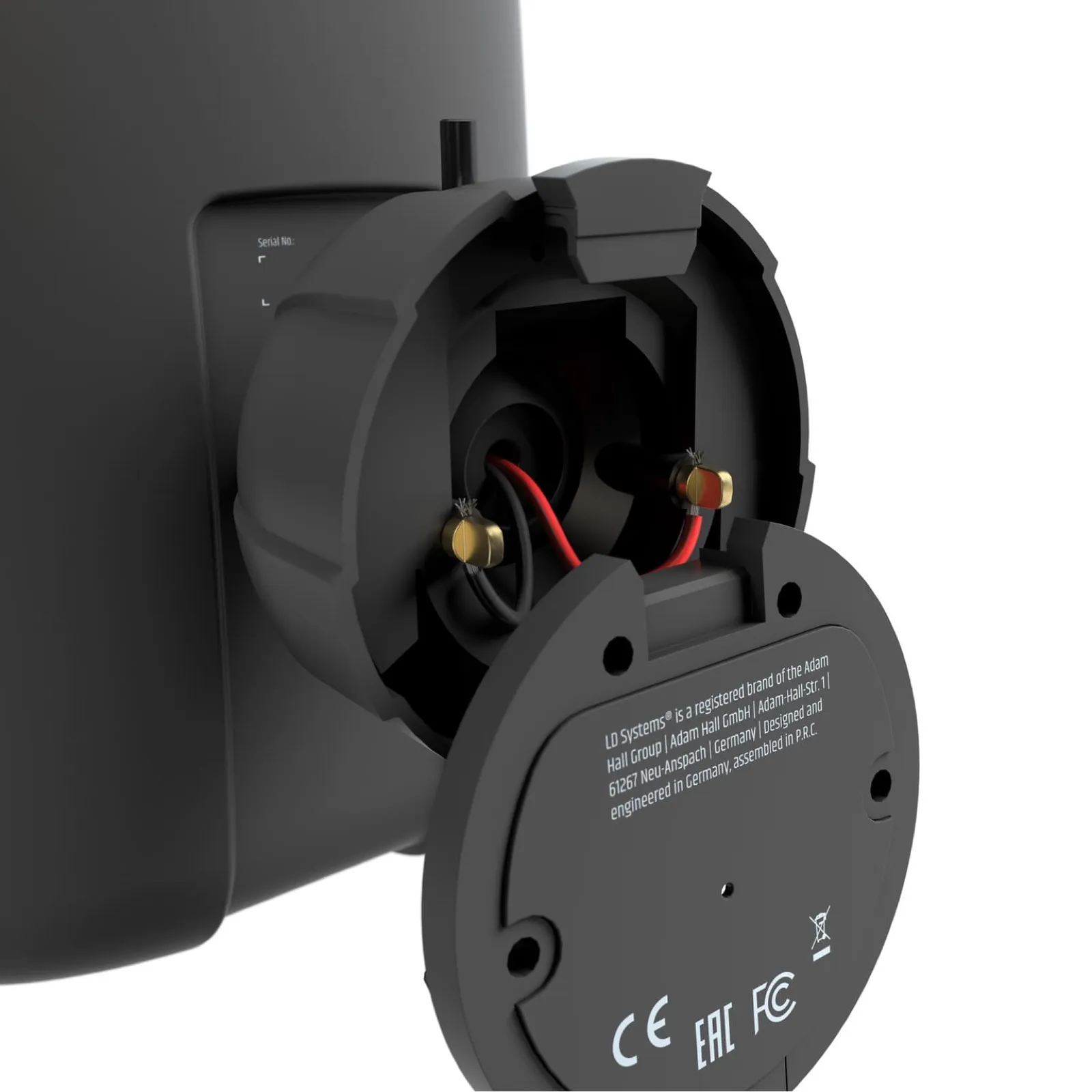 LDSYSTEMS DQOR5B 5" Two-way Passive Indoor/Outdoor Installation Loudspeaker 8 Ohm, black (Pair) (6/6)