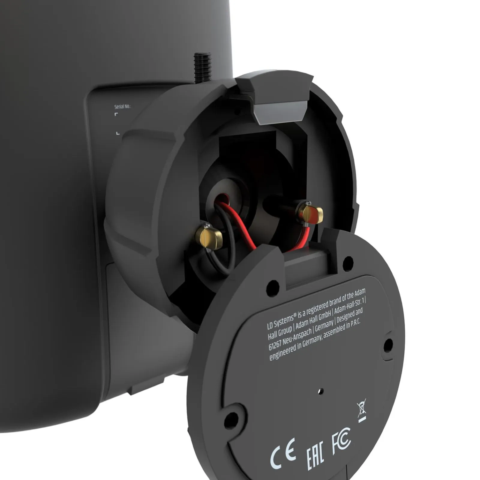 LDSYSTEMS DQOR5TB 5" Two-way Passive Indoor/Outdoor Installation Loudspeaker 16 Ohm, 70/100 V, black (Pair) (6/6)