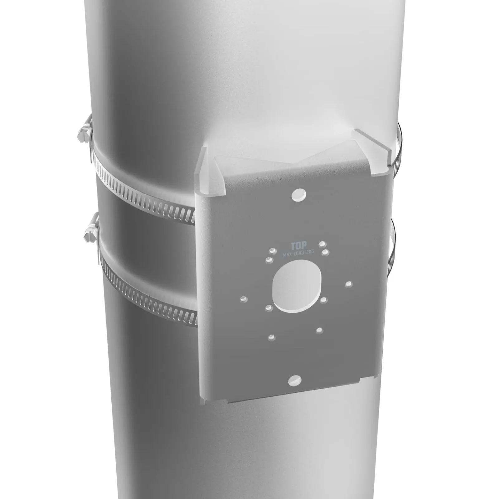 LDSYSTEMS DQORPBW Pole mount bracket for DQOR series, white (3/4)