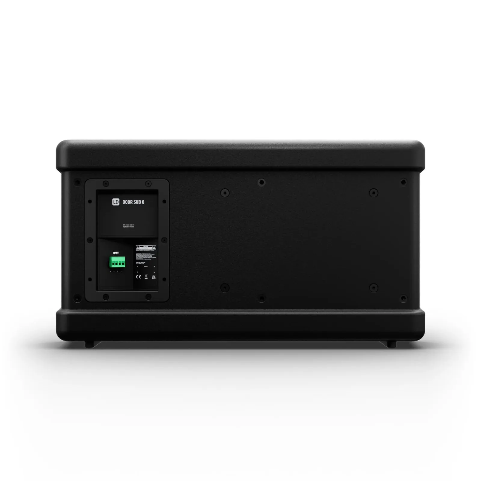 LDSYSTEMS DQORSUB8 Passive Indoor/Outdoor Installation Subwoofer, black (5/6)