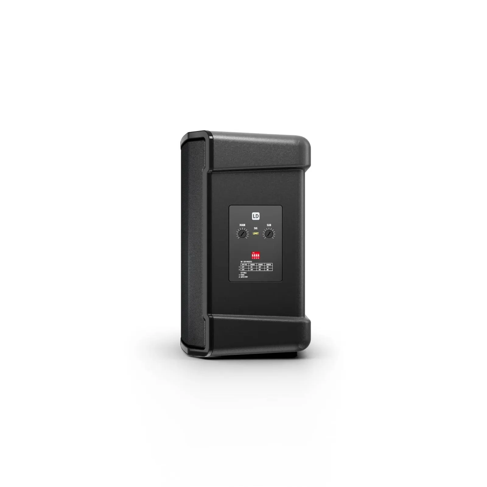 LDSYSTEMS DQORSUB8A Powered Installation Subwoofer with integrated satellite amplification, black (3/6)