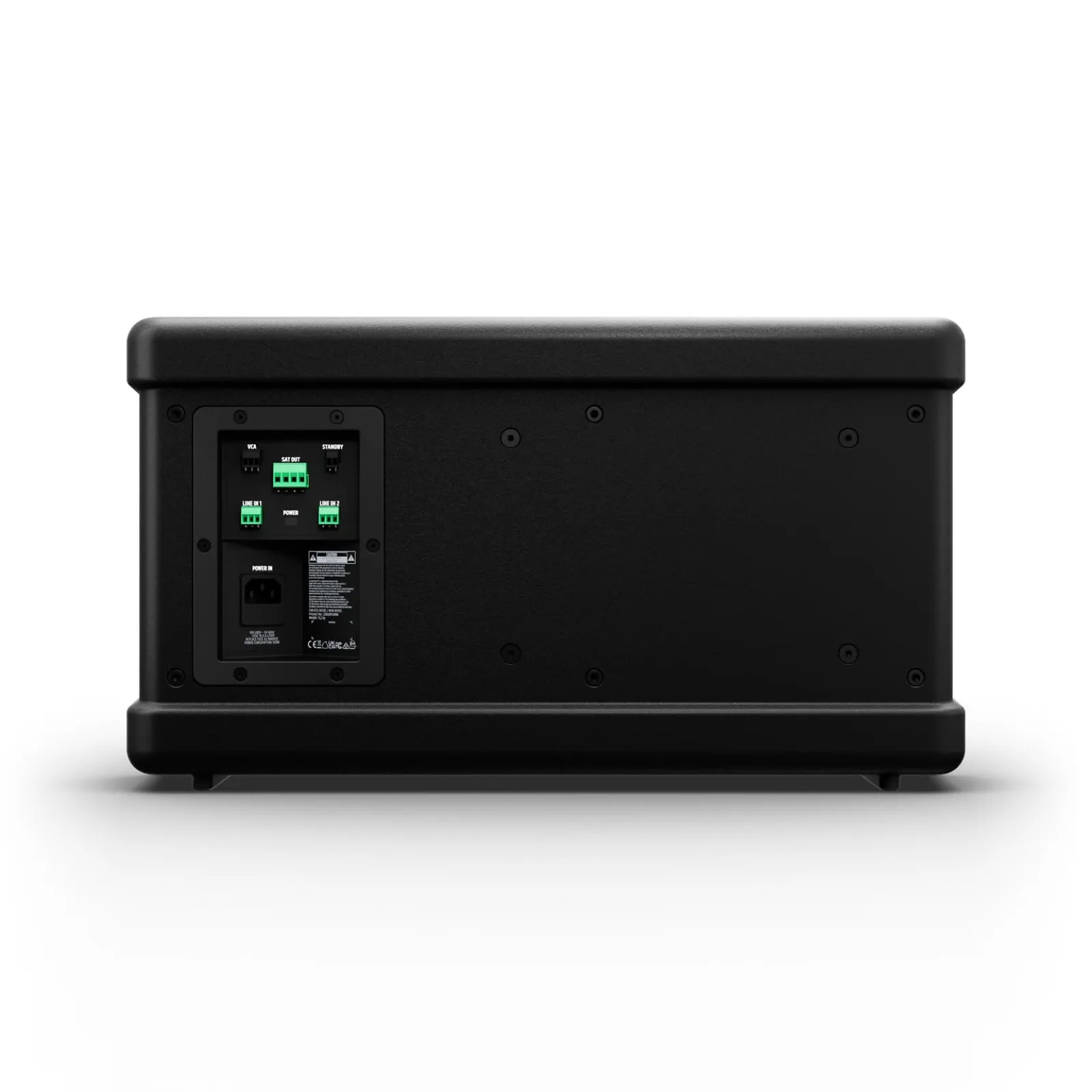 LDSYSTEMS DQORSUB8A Powered Installation Subwoofer with integrated satellite amplification, black (5/6)
