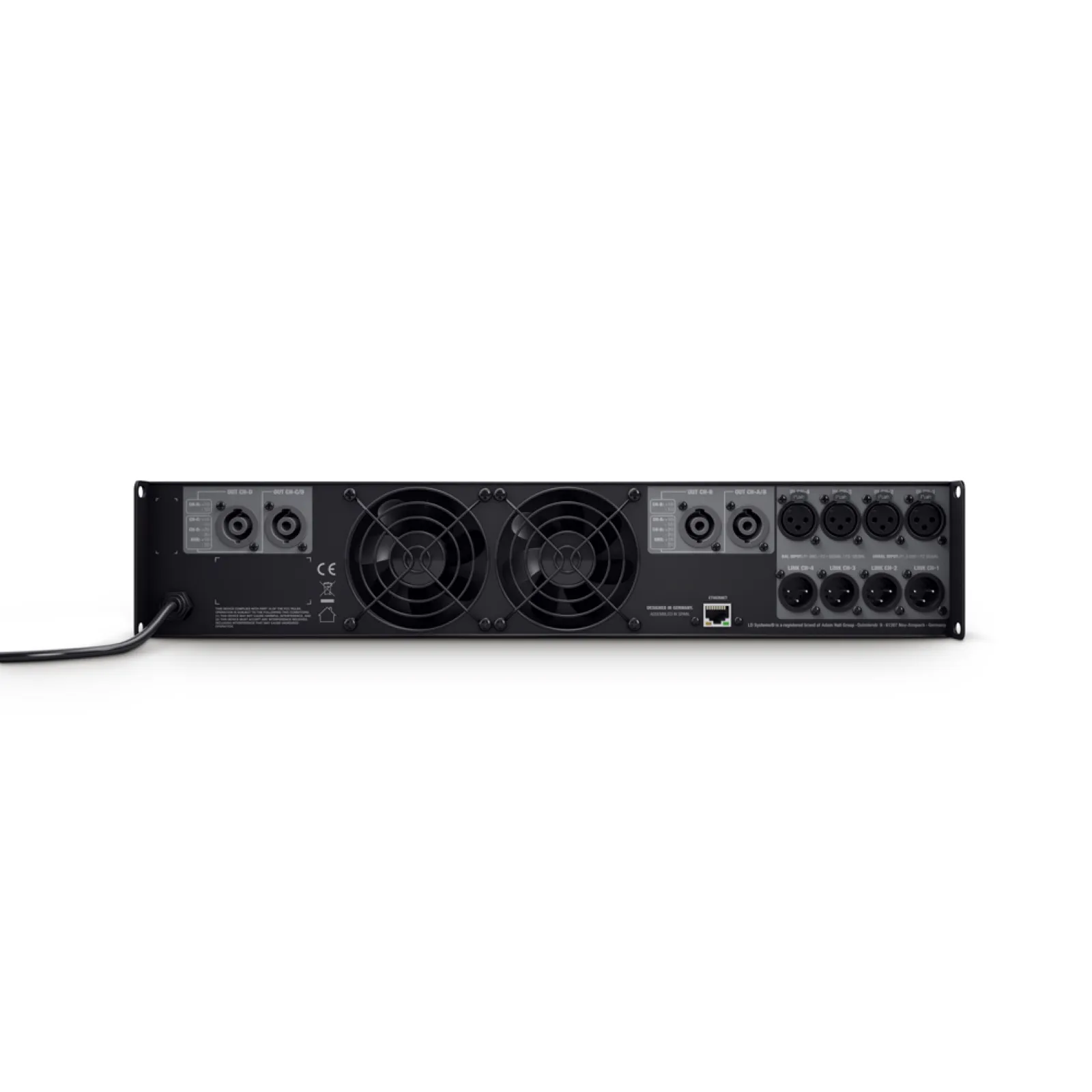 LDSYSTEMS DSP45K 4-Channel Power Amplifier with DSP (4/6)