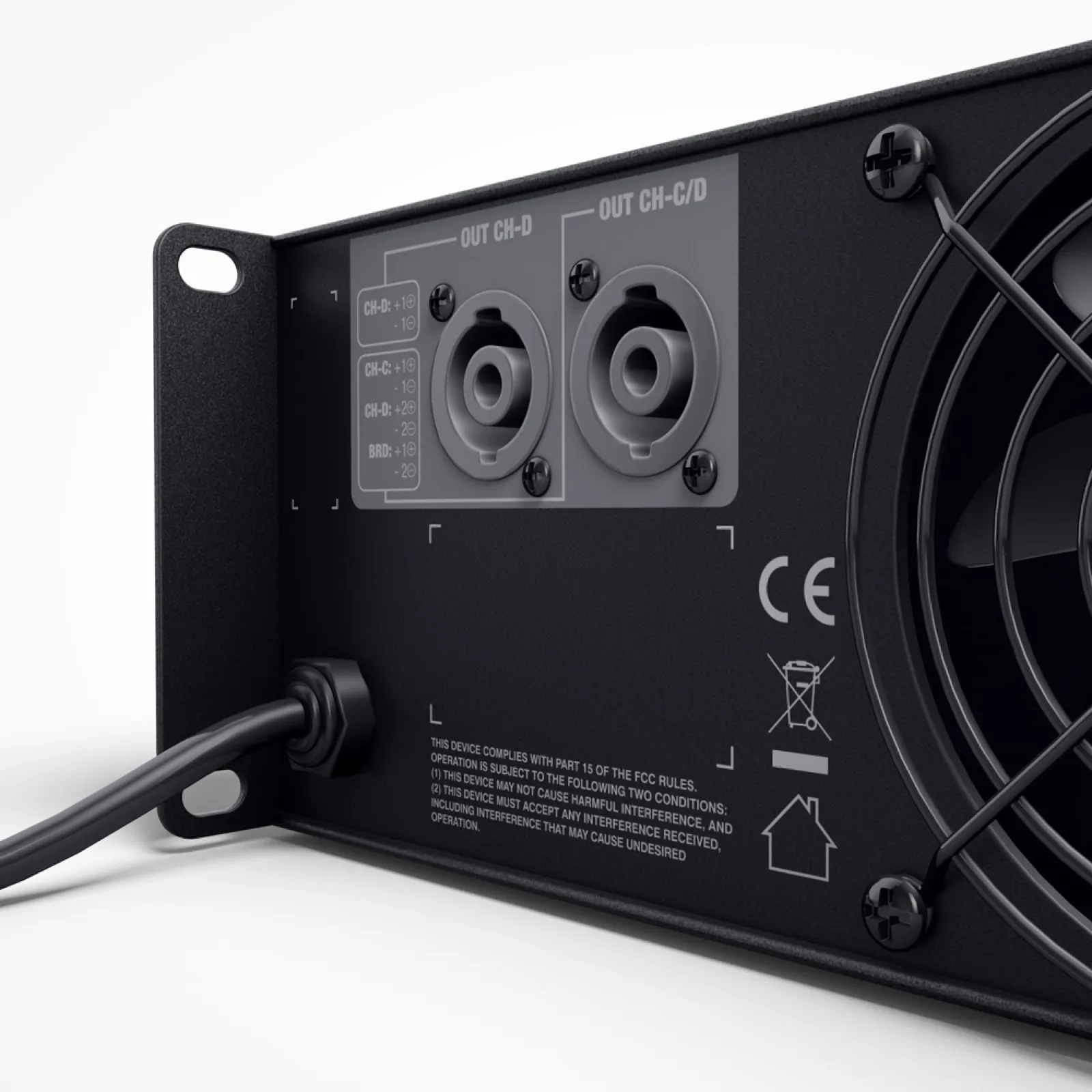 LDSYSTEMS DSP45K 4-Channel Power Amplifier with DSP (6/6)