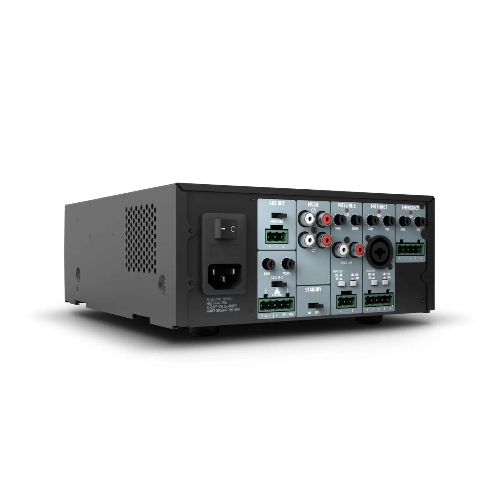 LDSYSTEMS IMA120 Installation Mixing Amplifier 120W @ 4 Ohms / 100 V / 70 V (2/6)