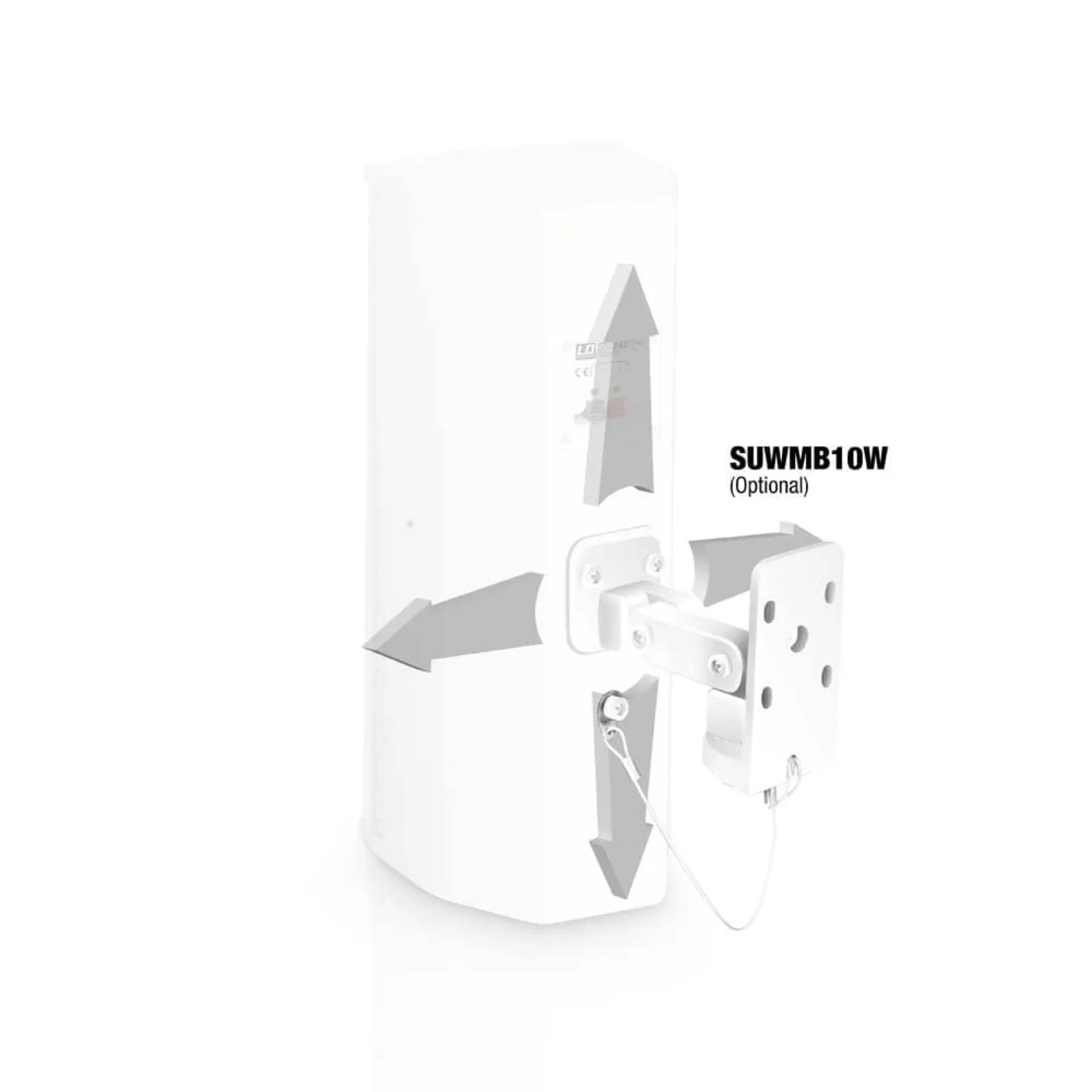 LDSYSTEMS SAT242G2W 2 x 4" passive Installation Speaker white (4/5)