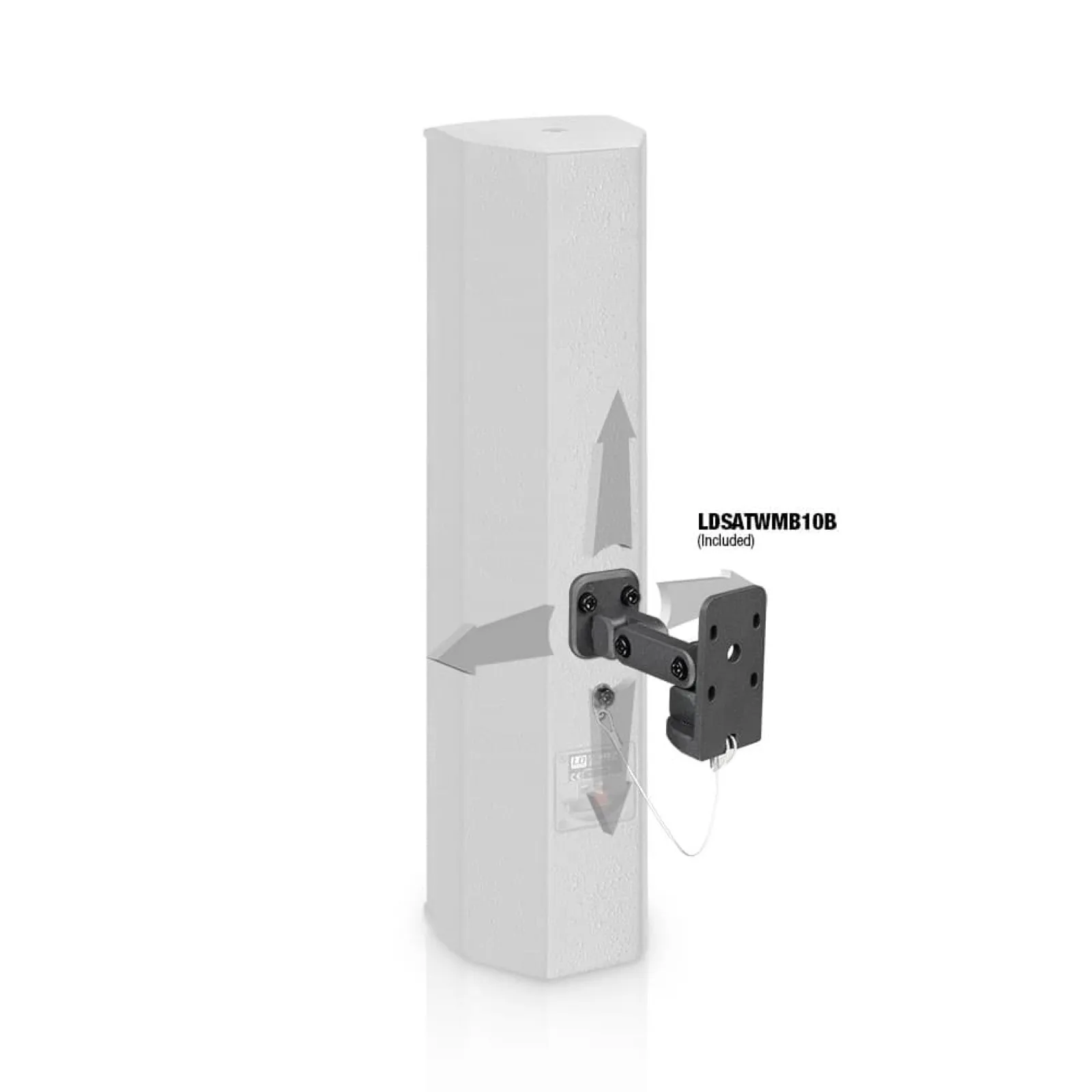 LDSYSTEMS SAT442G2 4 x 4" Passive Installation Speaker black (4/5)
