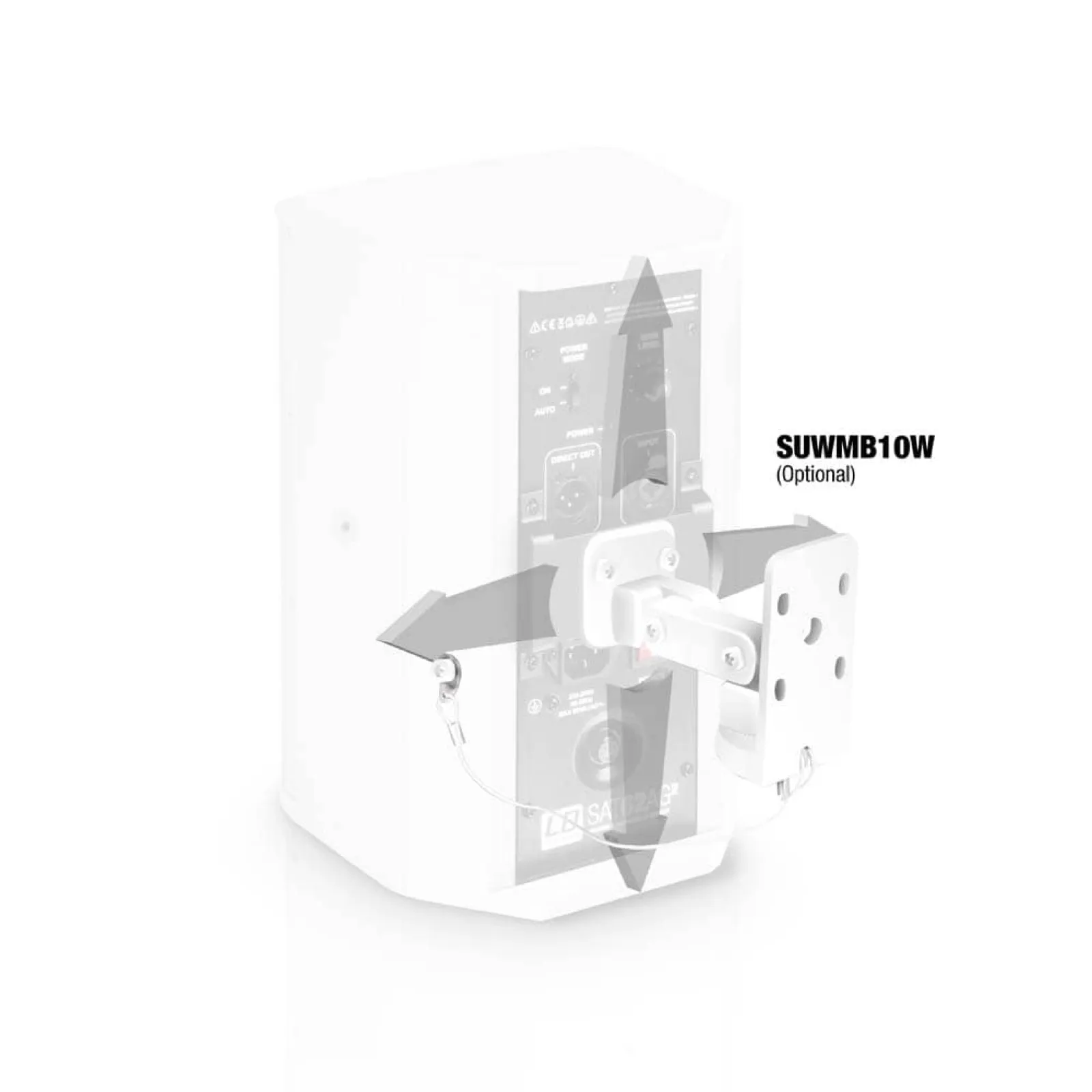 LDSYSTEMS SAT62AG2W 6.5" active Installation Monitor white (4/5)